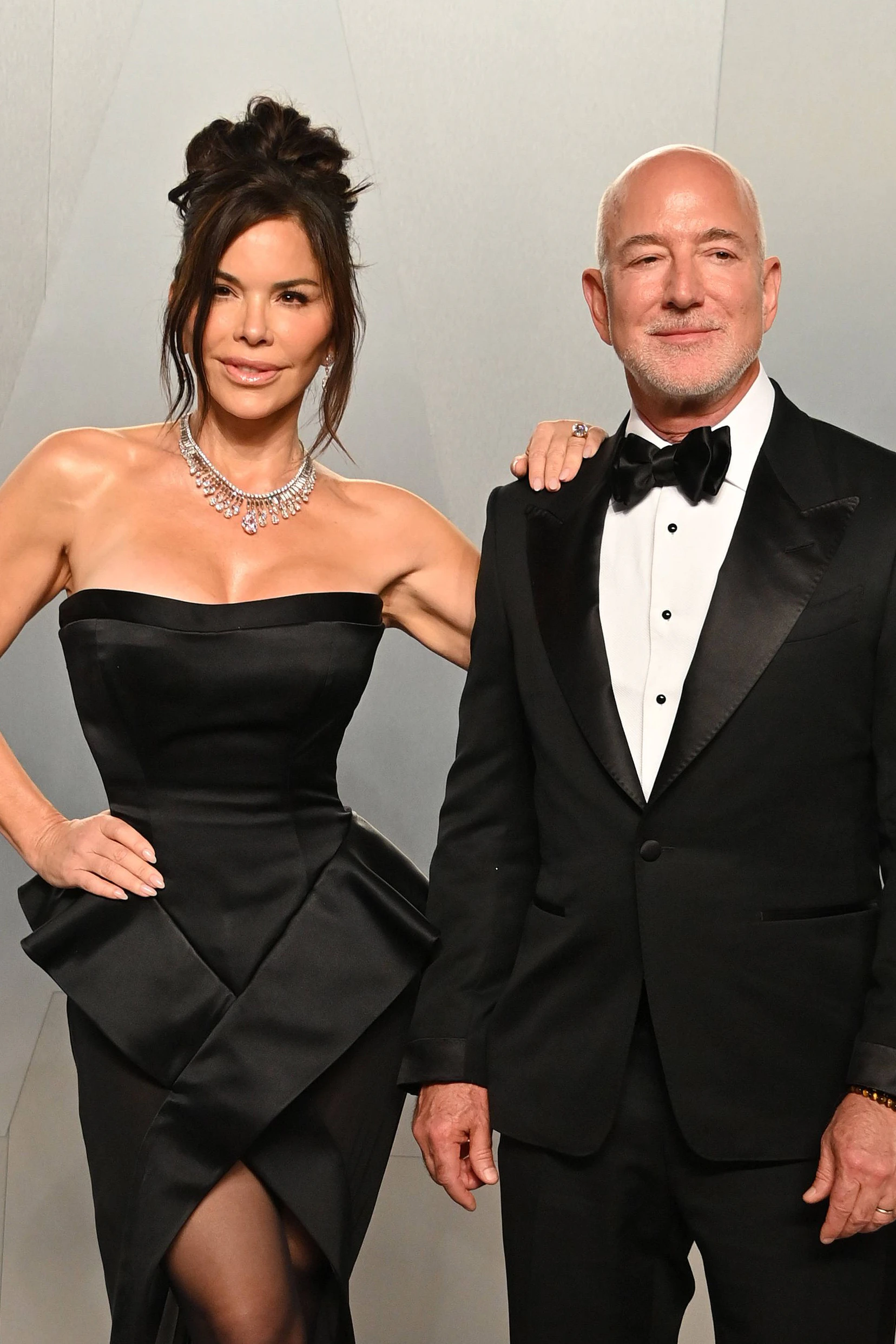 Lauren Sanchez Bezos und Jeff Bezos auf der Vanity Fair Oscar Party 2026