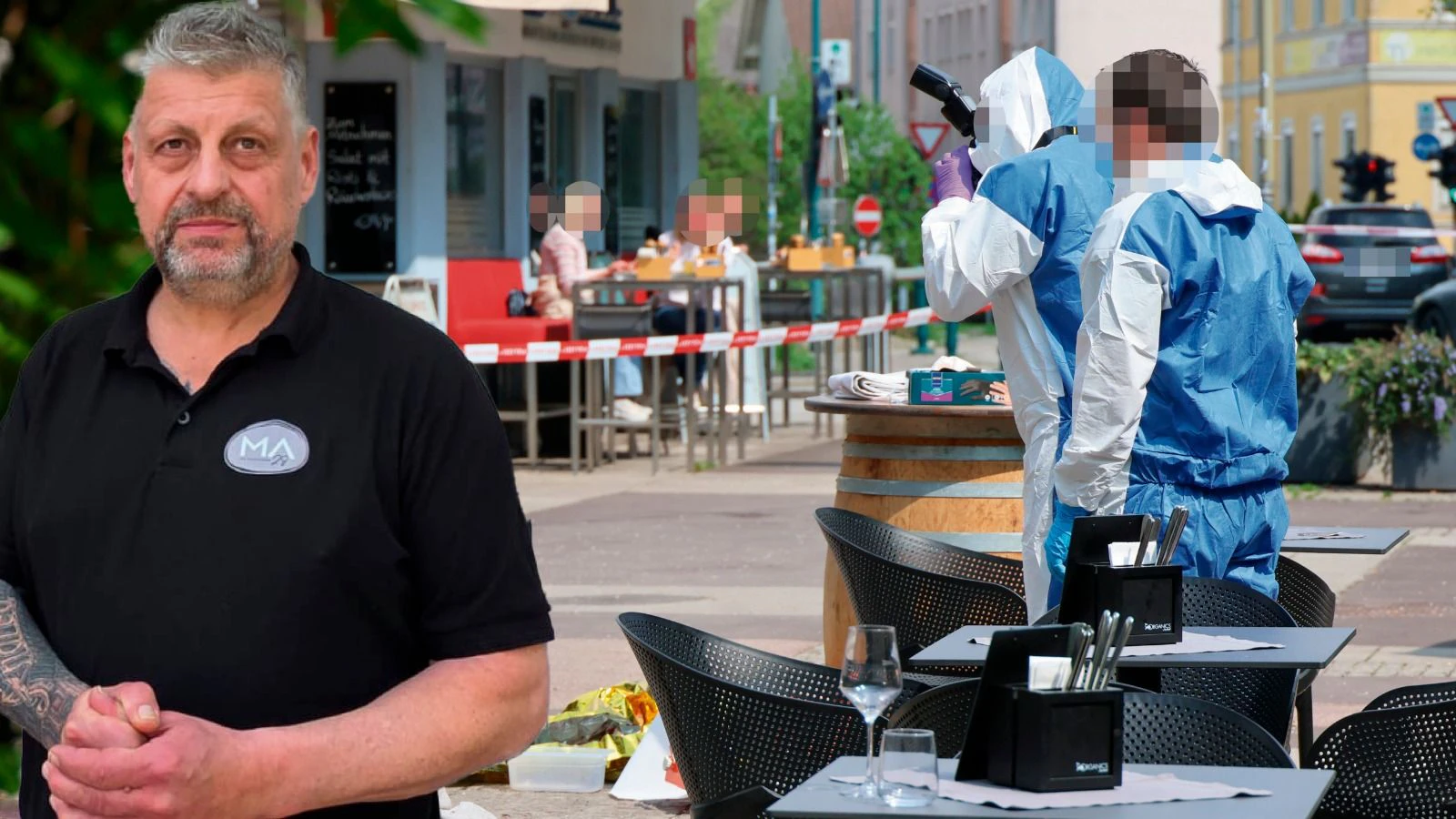 Gernot Landsfried ist Betreiber des Lokals "MA 28", vor dem die Attacke passierte. Er ging mutig dazwischen, danach flüchtete der Verdächtige.