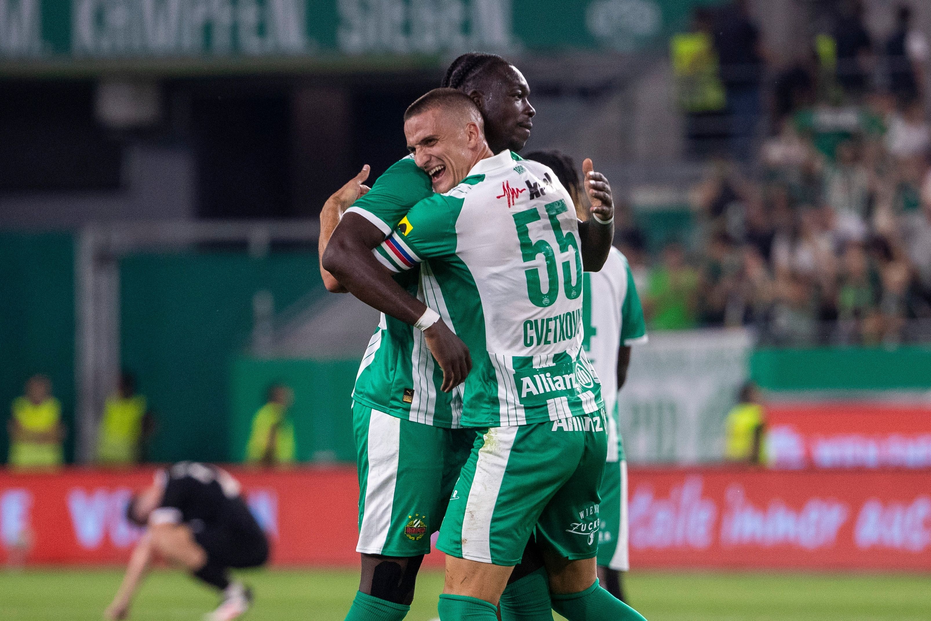 Serge-Philippe Raux-Yao und Nenad Cvetkovic.