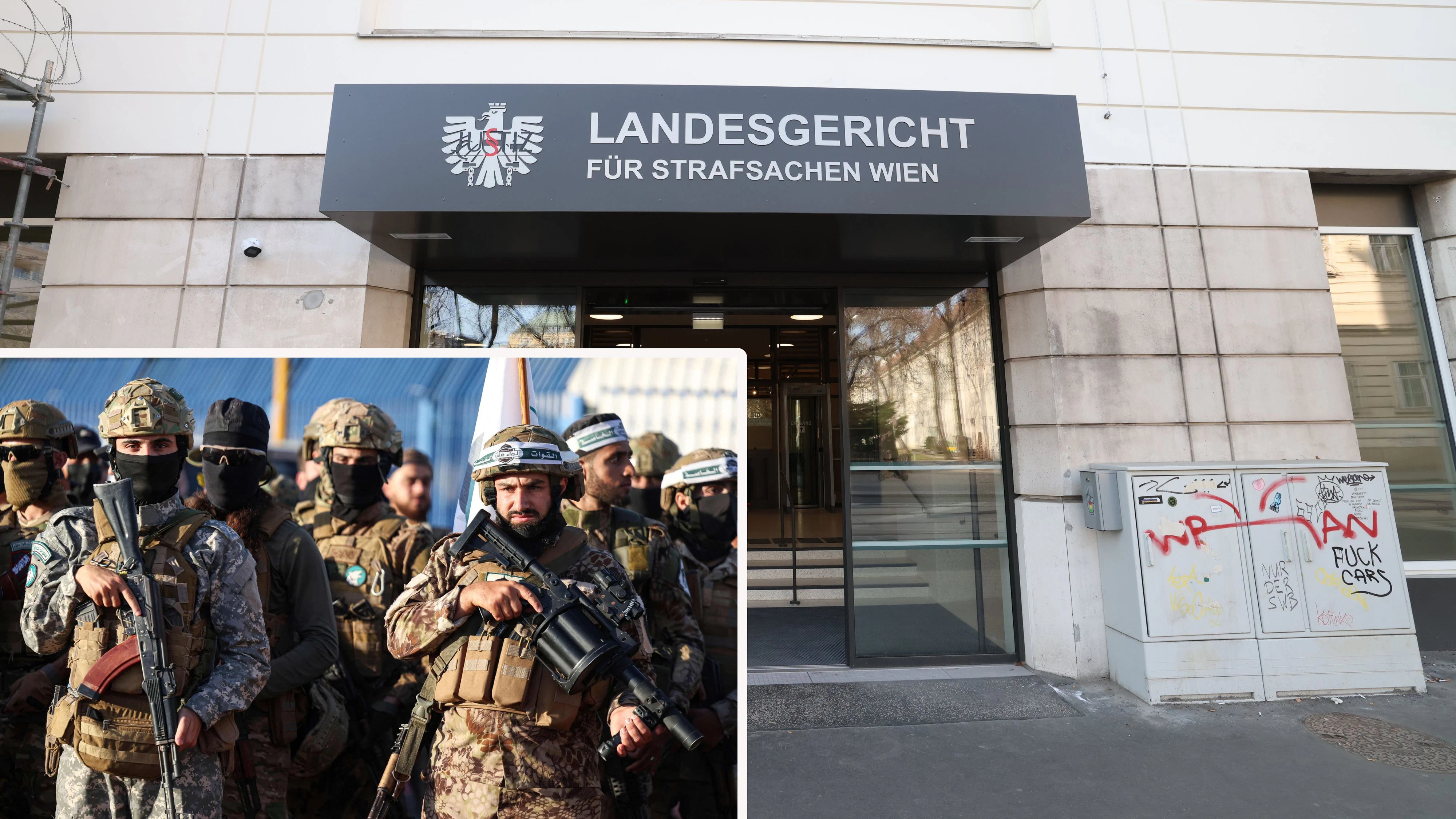 20260310 / aussenansicht landesgericht wien eingang alser straße / foto: denise auer / tageszeitung heute