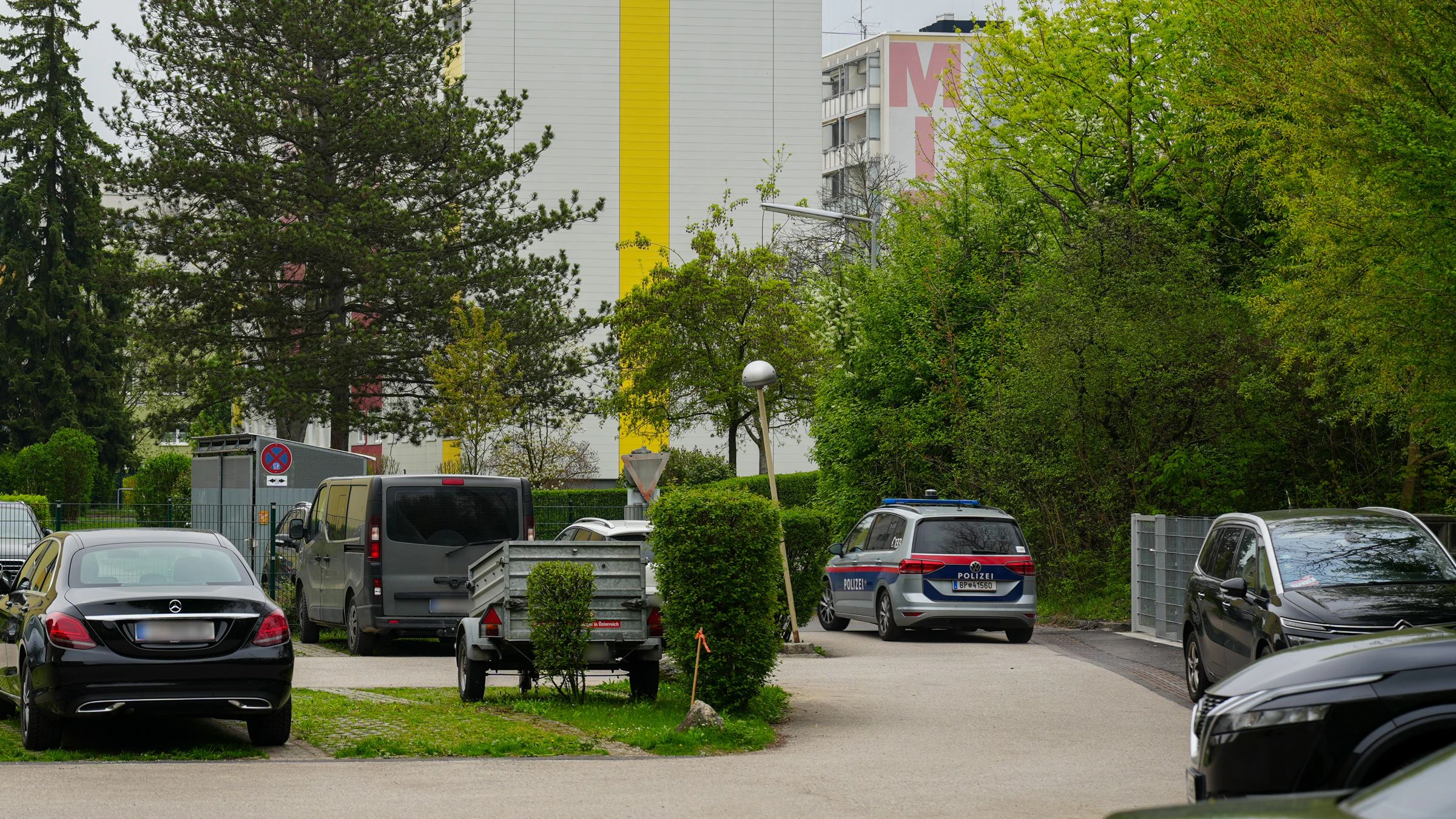 Hier attackierte der 27-Jährige die Polizisten.