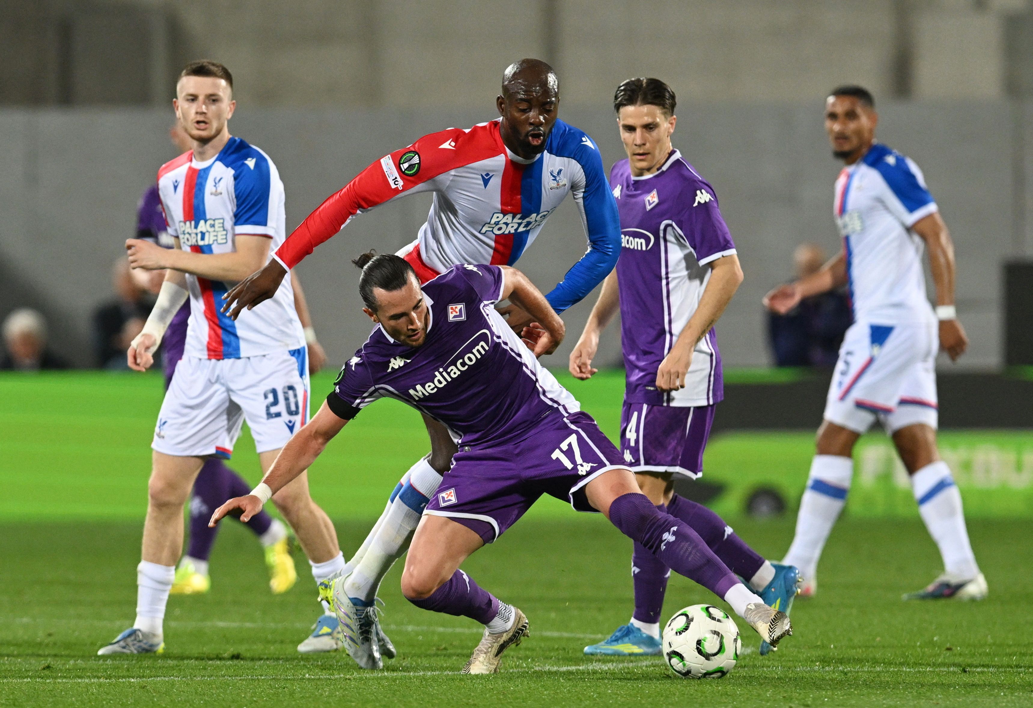 Crystal Palace gegen Fiorentina.