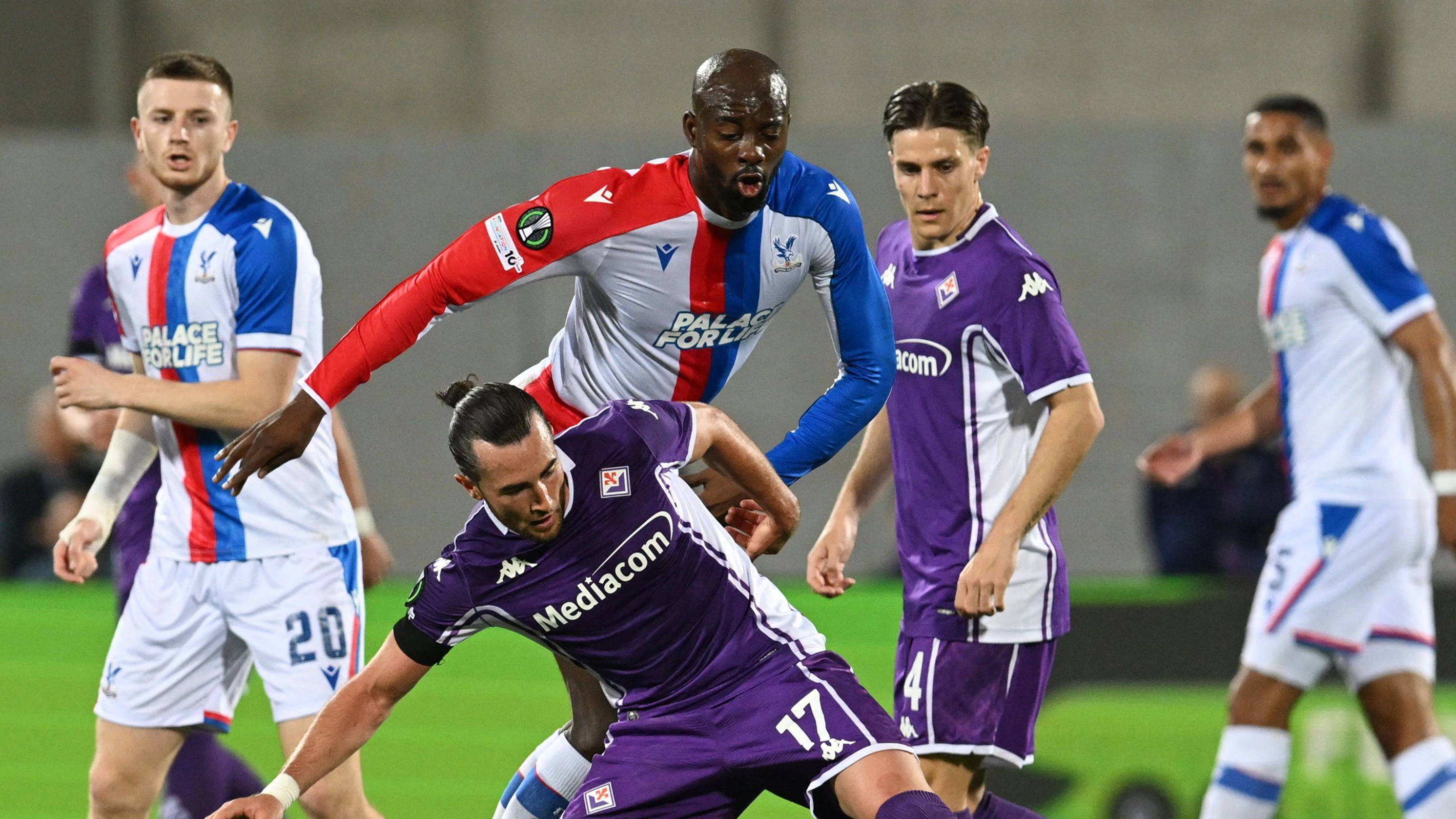Crystal Palace gegen Fiorentina.