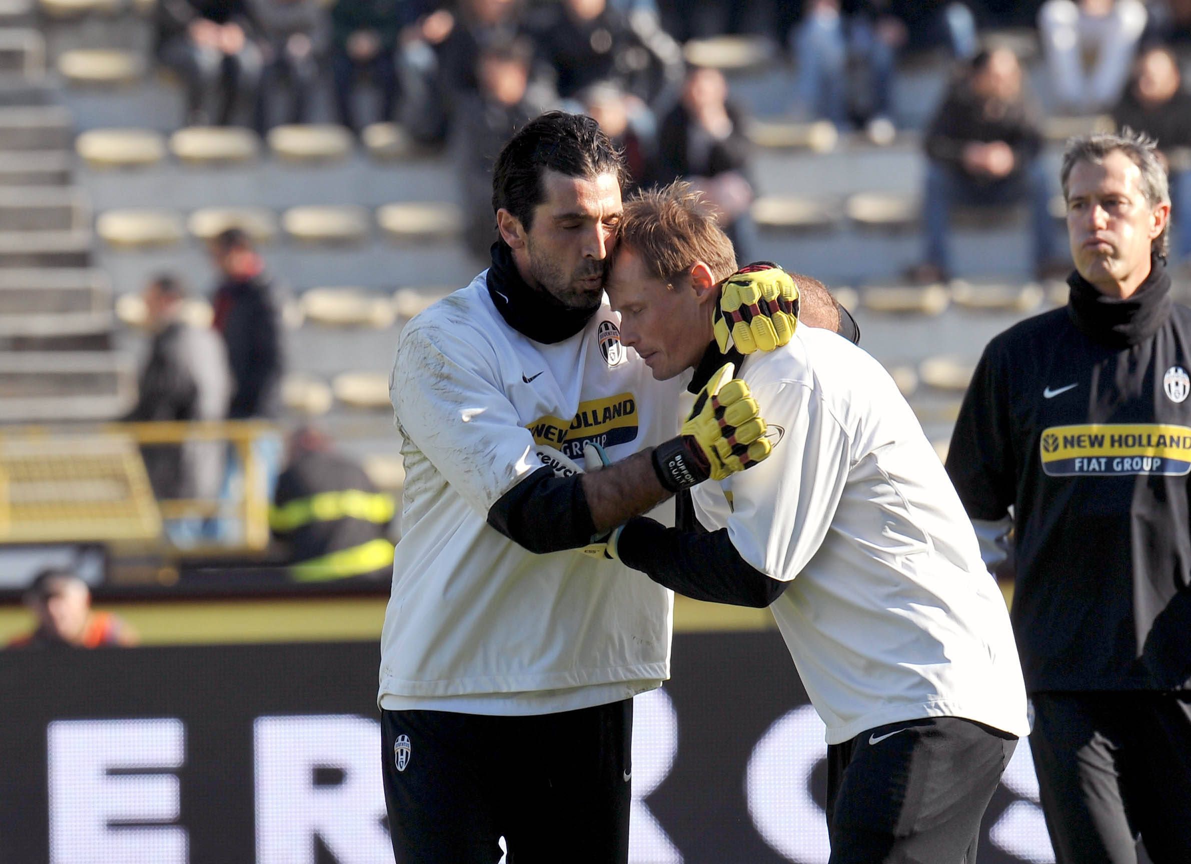 Gianluigi Buffon und Alexander Manninger