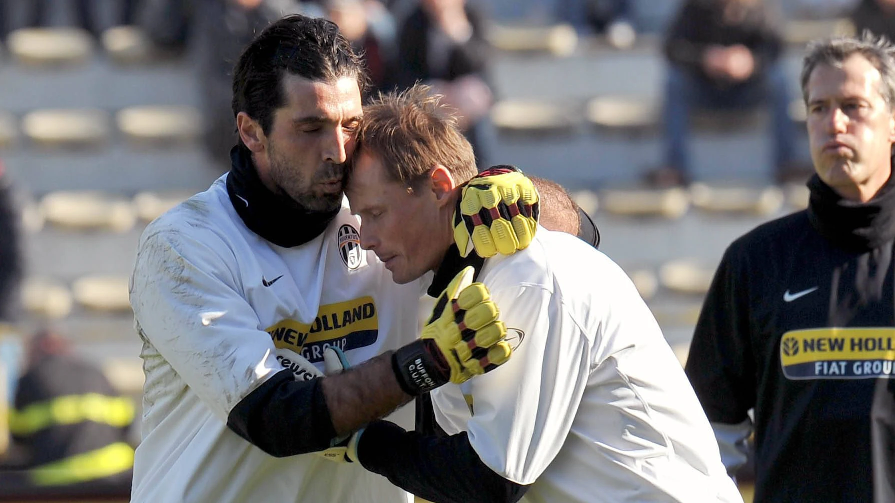 Gianluigi Buffon und Alexander Manninger