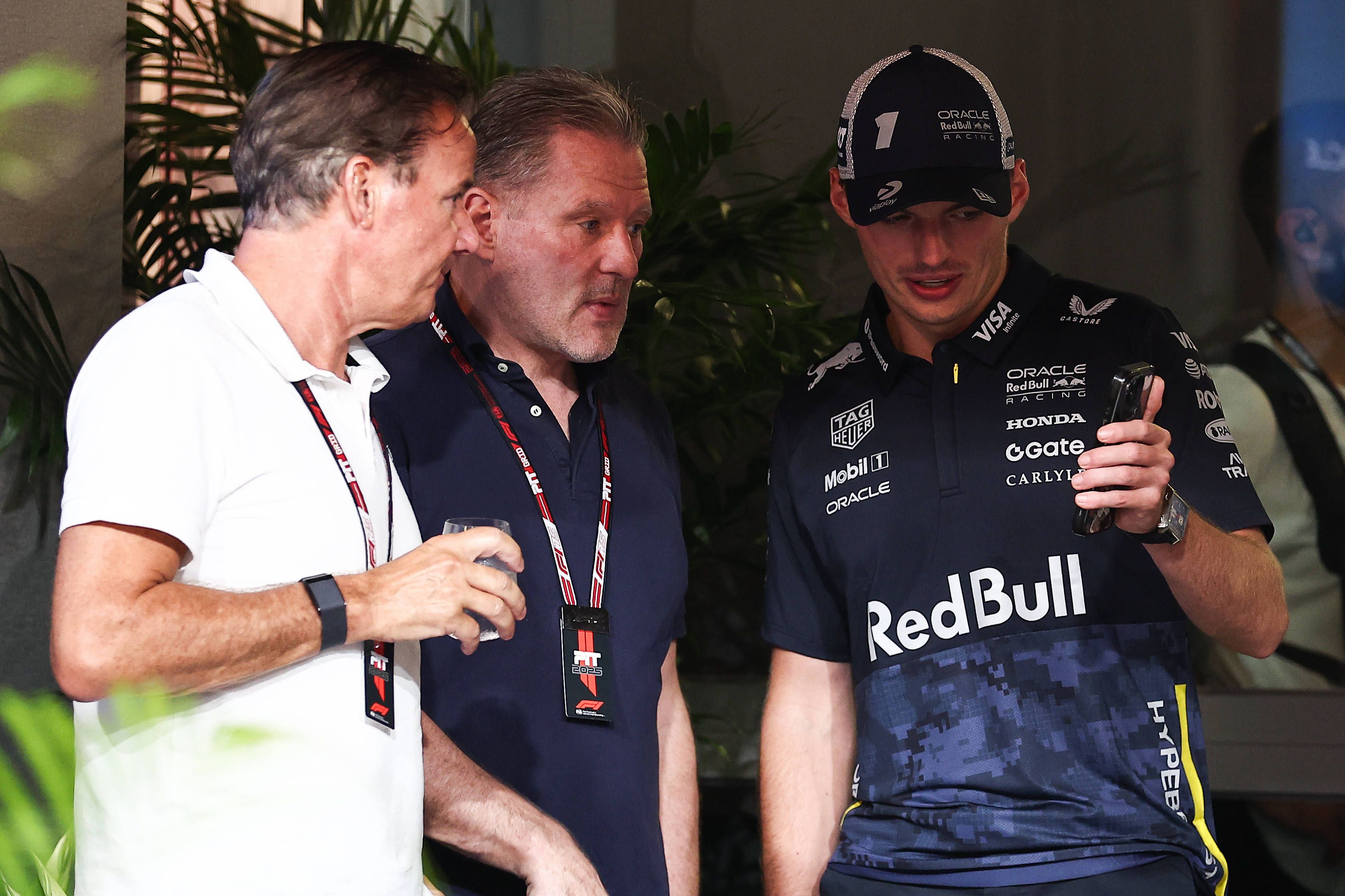 Jos und Max Verstappen