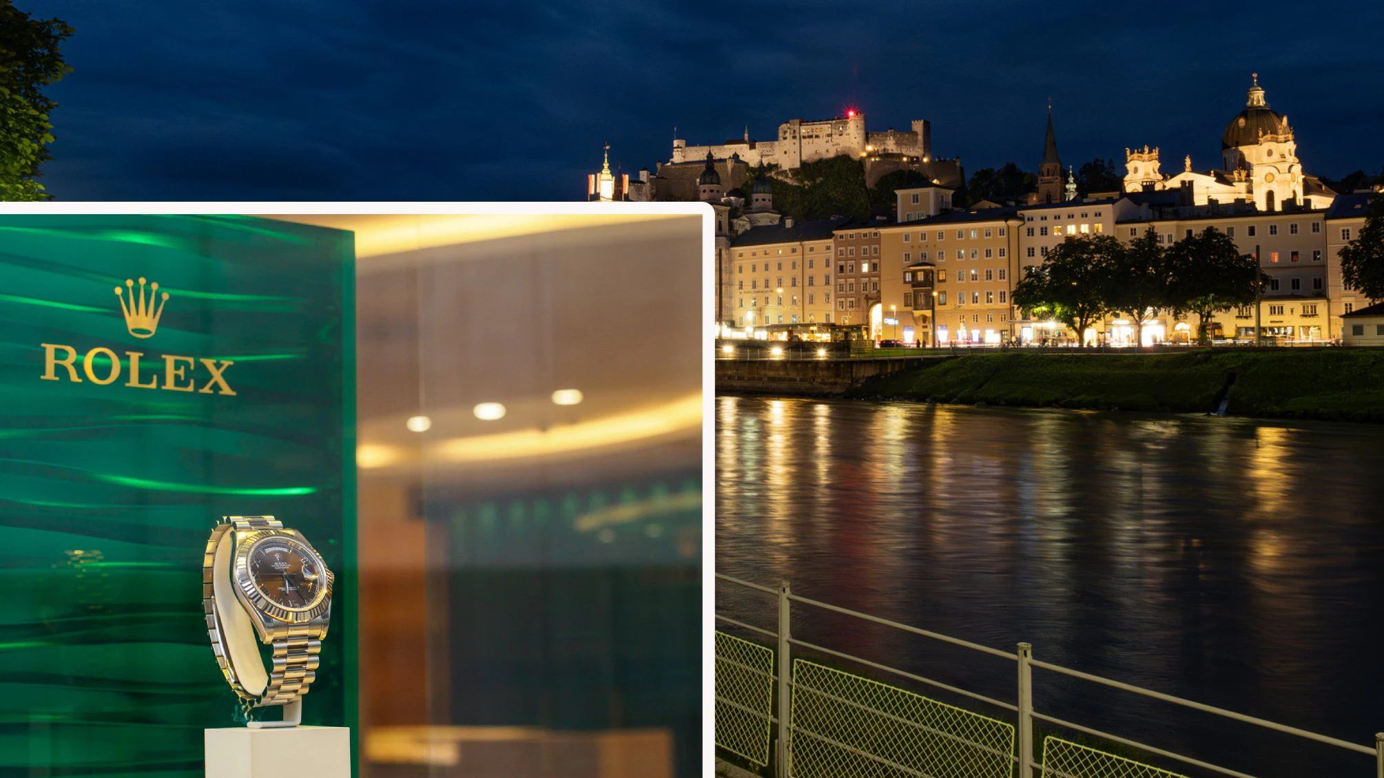 Vier Jahre nach einem Diebstahl tauchte eine Rolex wieder in Salzburg auf - ein Juwelier erkannte das Luxusstück sofort als gestohlen.