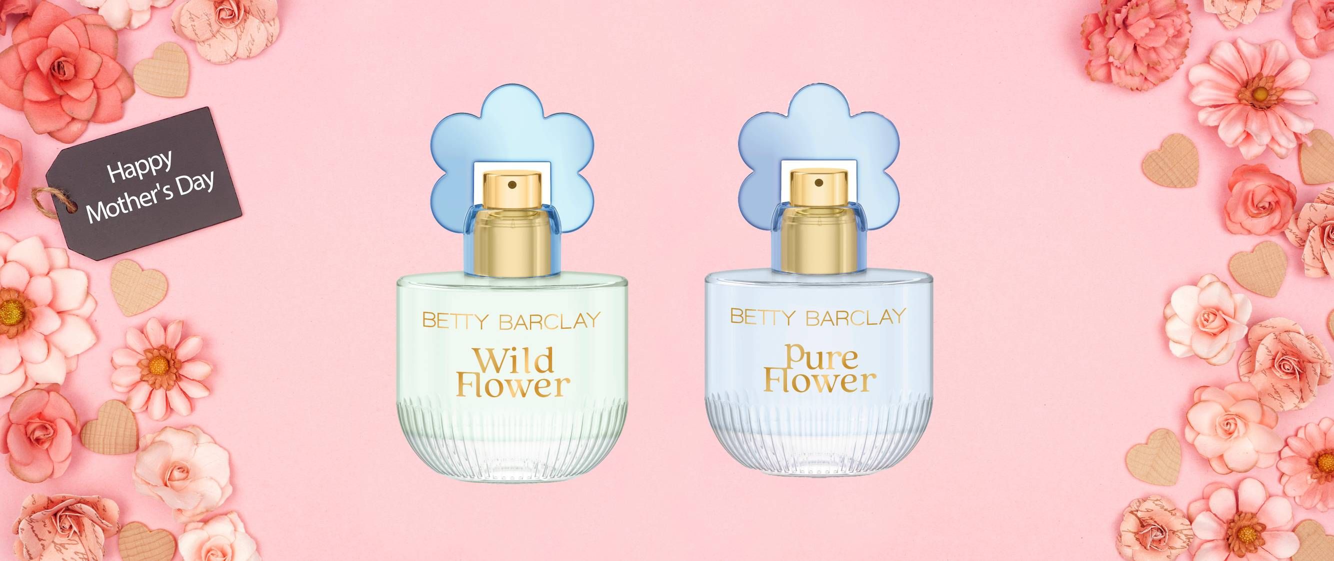 Zum Muttertag sind Wild Flower und Pure Flower zwei Düfte, die unterschiedliche Stimmungen einfangen und sich schön als kleine Aufmerksamkeit eignen.