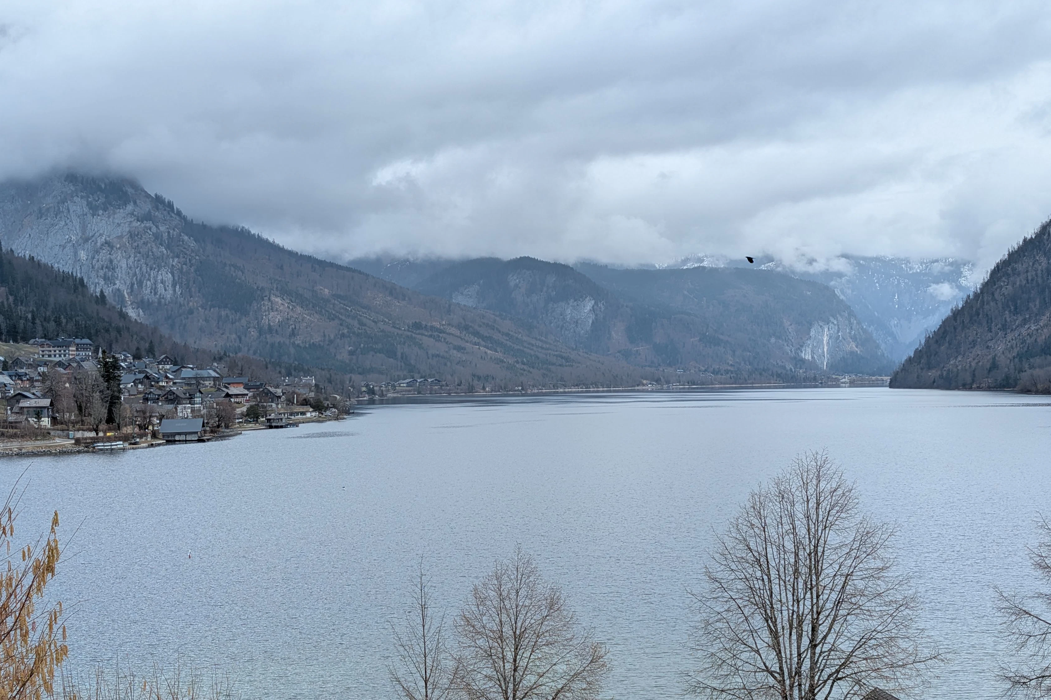 Das steirische Meer in Grau: Wer hier nur bei Kaiserwetter Schönheit erkennt, hat nie richtig geschaut