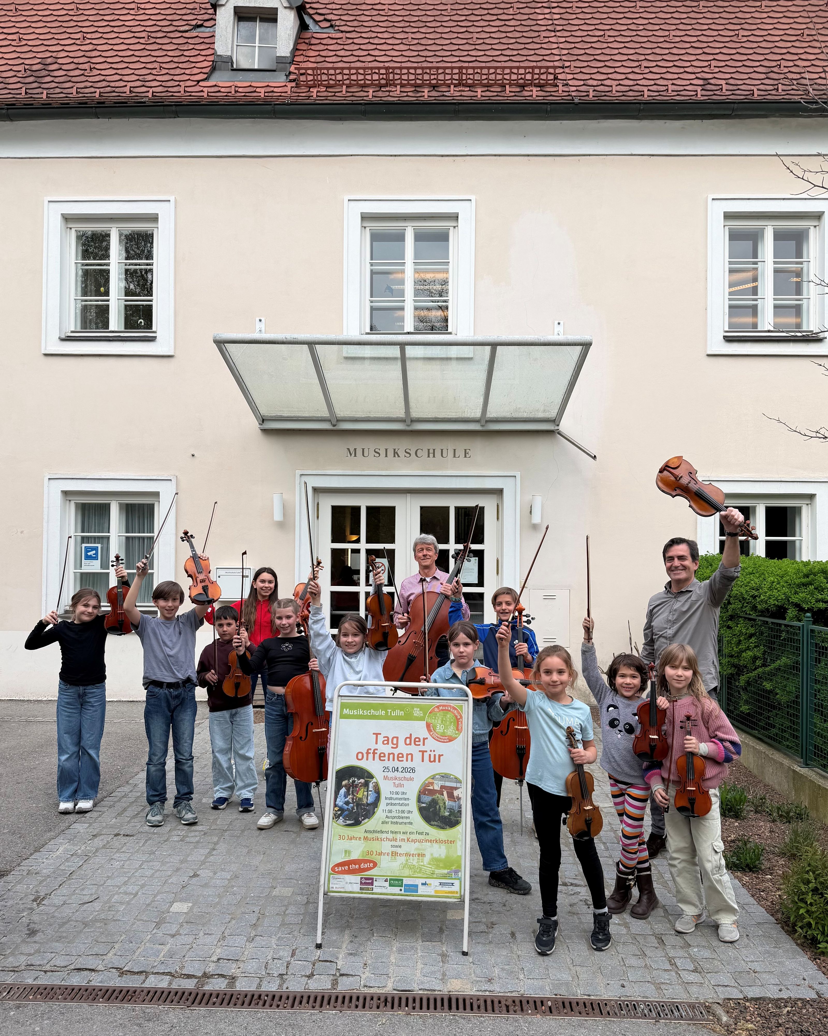 Die Musikschule Tulln lädt zu einem Tag der offenen Tür am 25. April.