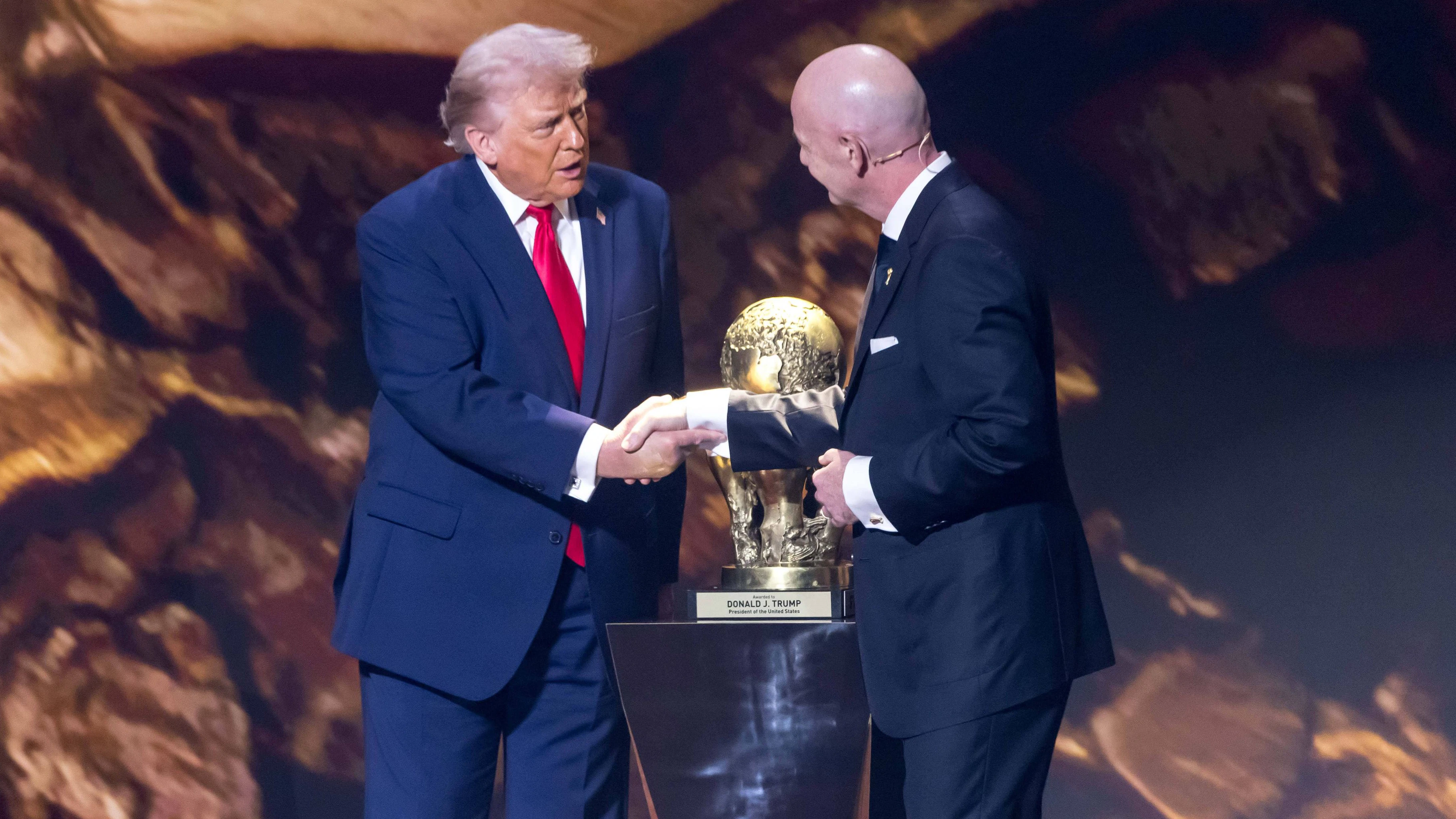US-Präsident Donald Trump und FIFA-Boss Gianni Infantino. 