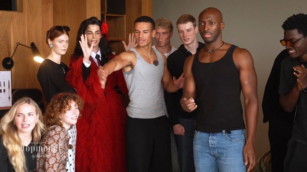 In der GNTM-Luxus-Villa wird heiß diskutiert. 