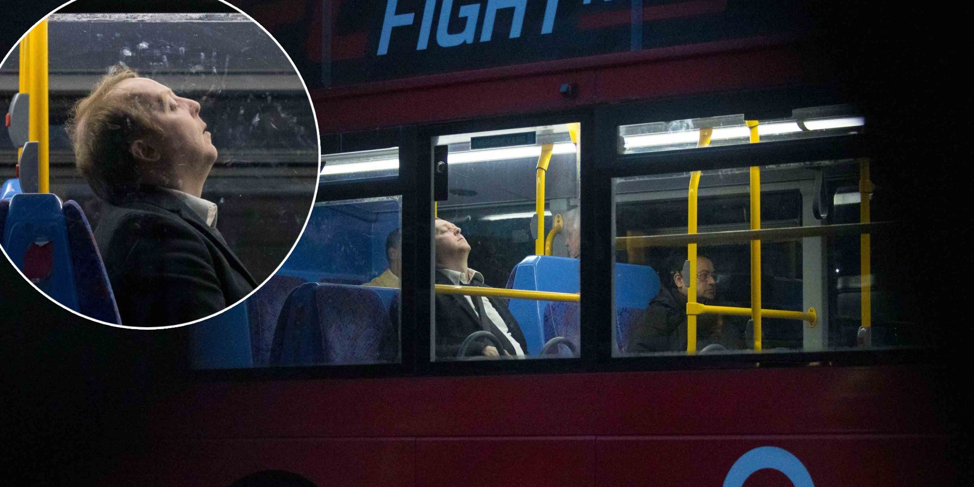 Der Sohn einer Musiklegende döst hier weg.