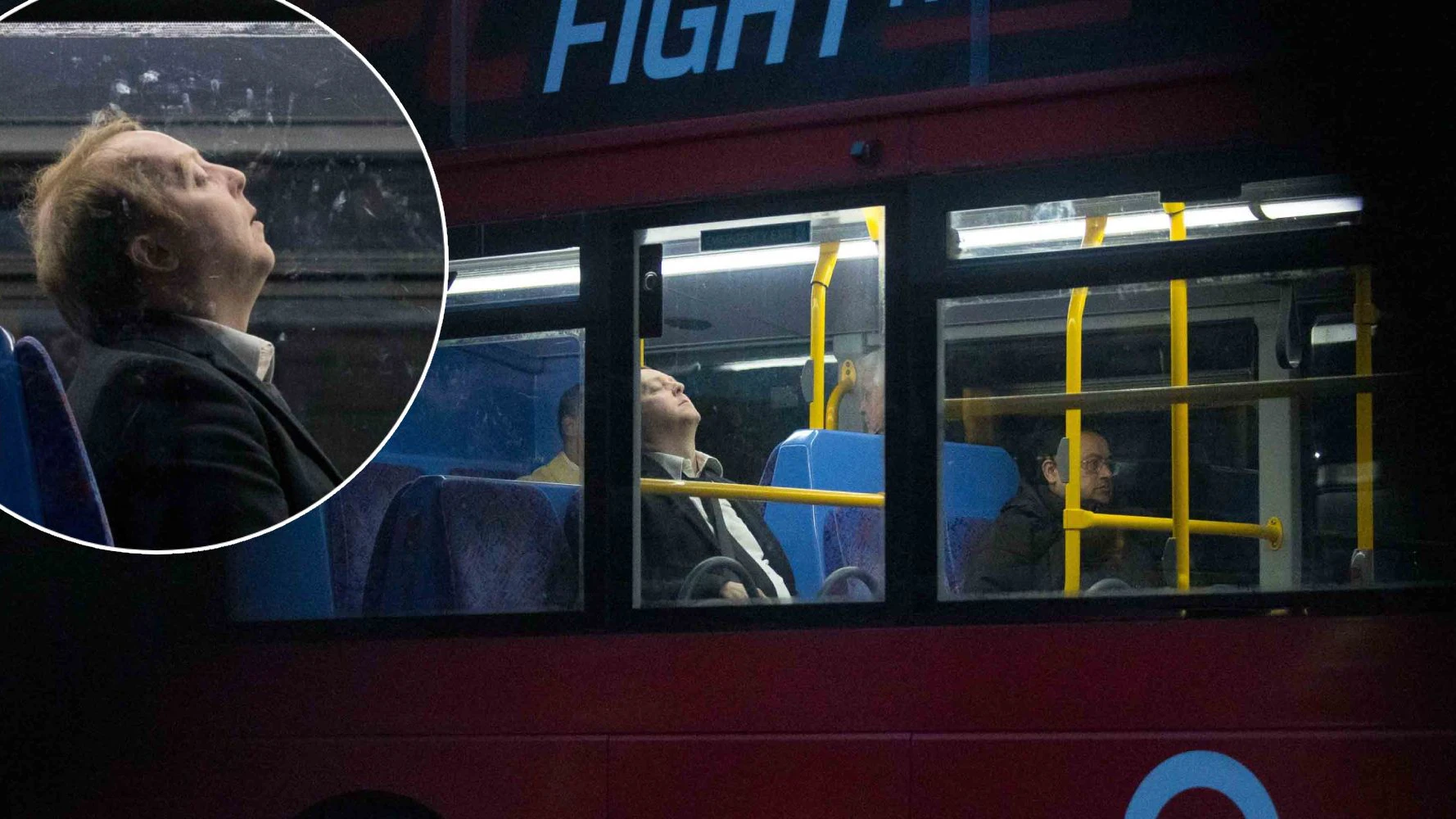 Der Sohn einer Musiklegende döst hier weg.