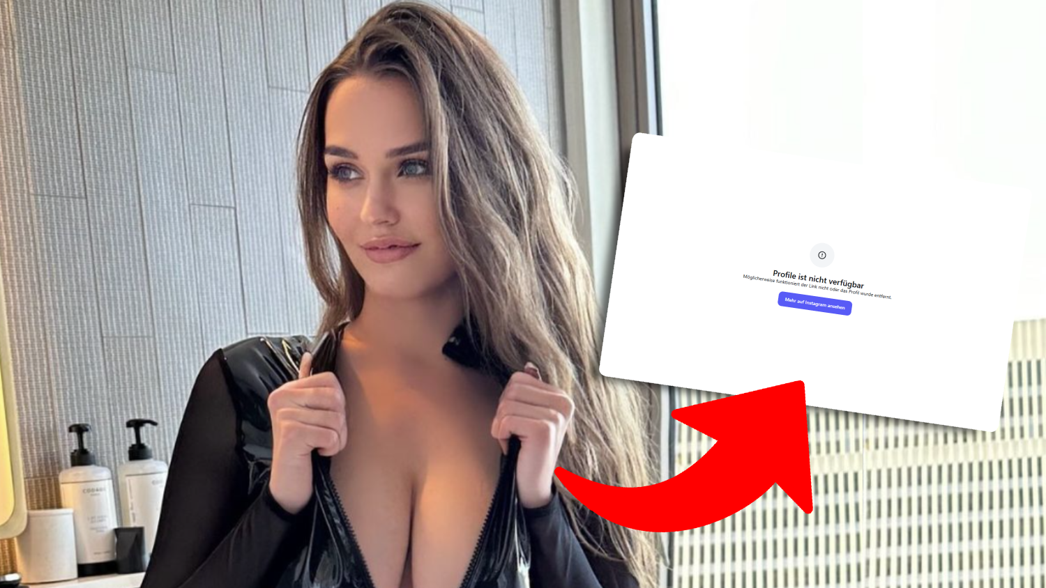 Laura Müllers Profil ist futsch!