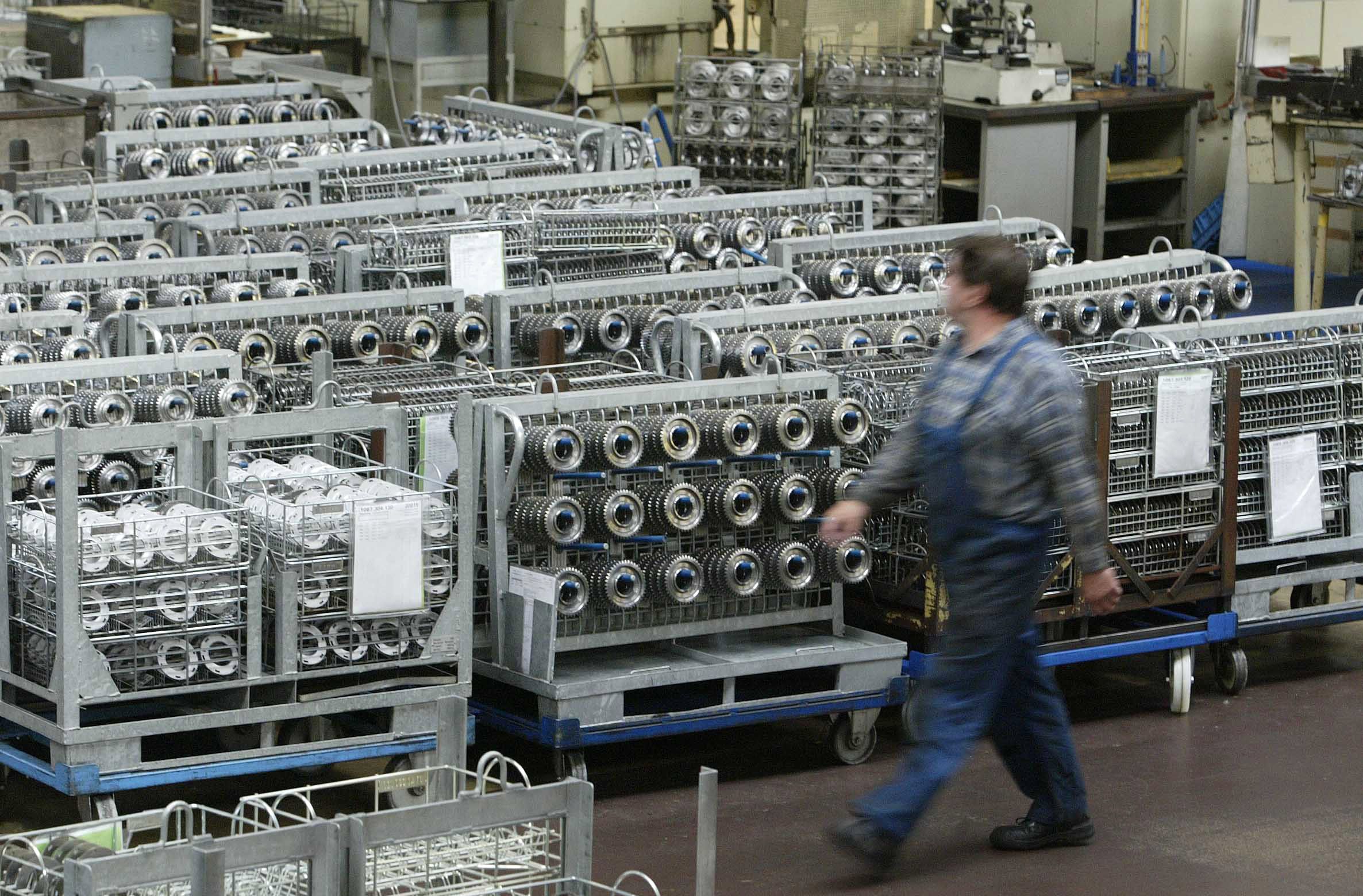 Hunderte Jobs sind betroffen (Foto von einem ZF Werk in Deutschland).