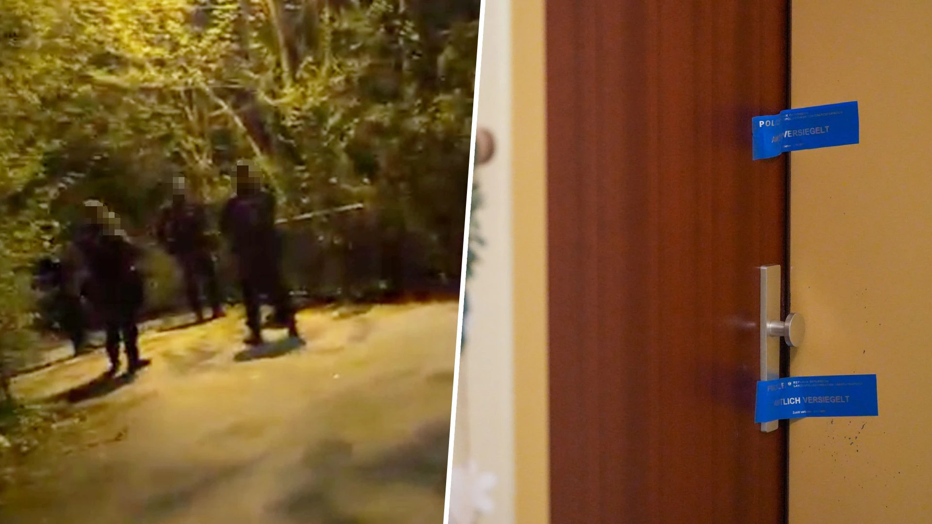 Ein Video, das "Heute" vorliegt, zeigt die erste Konfrontation zwischen dem 27-Jährigen und der Polizei am Bach im Linzer Süden. Später eskalierte die Situation in seiner Wohnung.