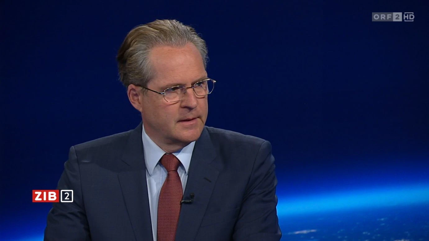 Energiemarkt-Experte Johannes Benigni in der ZIB2 am 17. April 2026