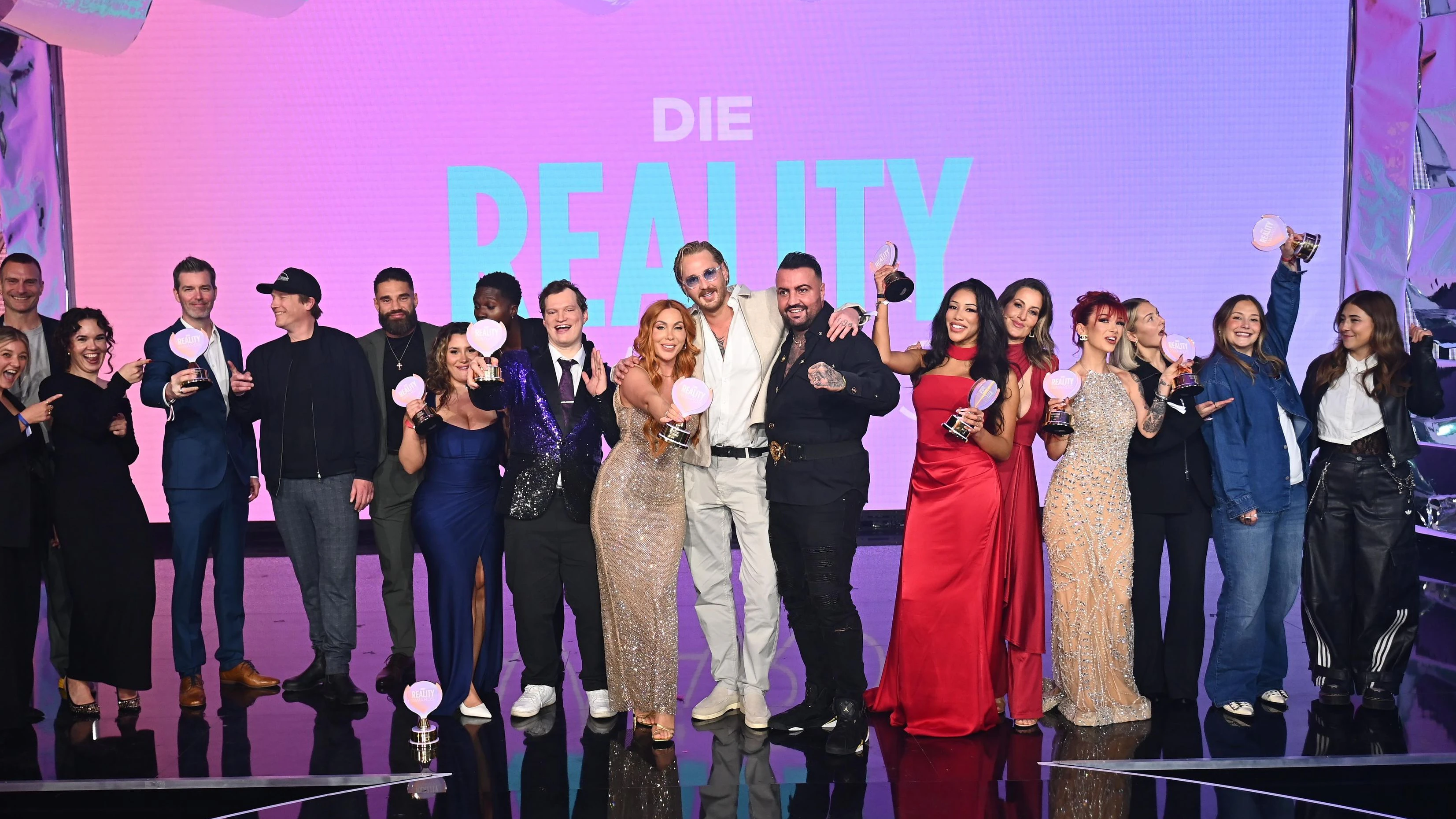 Reality Awards: Alle Gewinner auf der Bühne