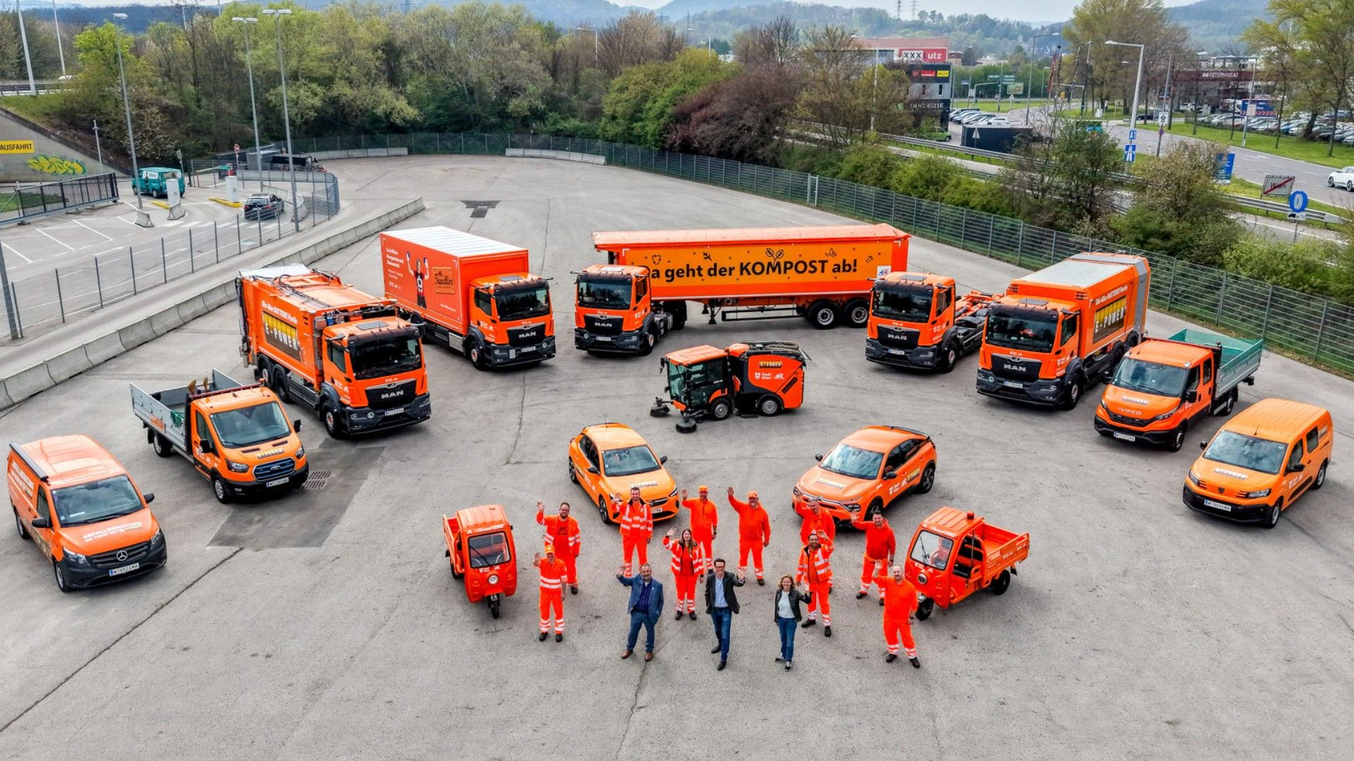 E-Fahrzeugflotte der 48er wächst weiter: Fast ein Fünftel aller Fahrzeuge bereits E-Autos