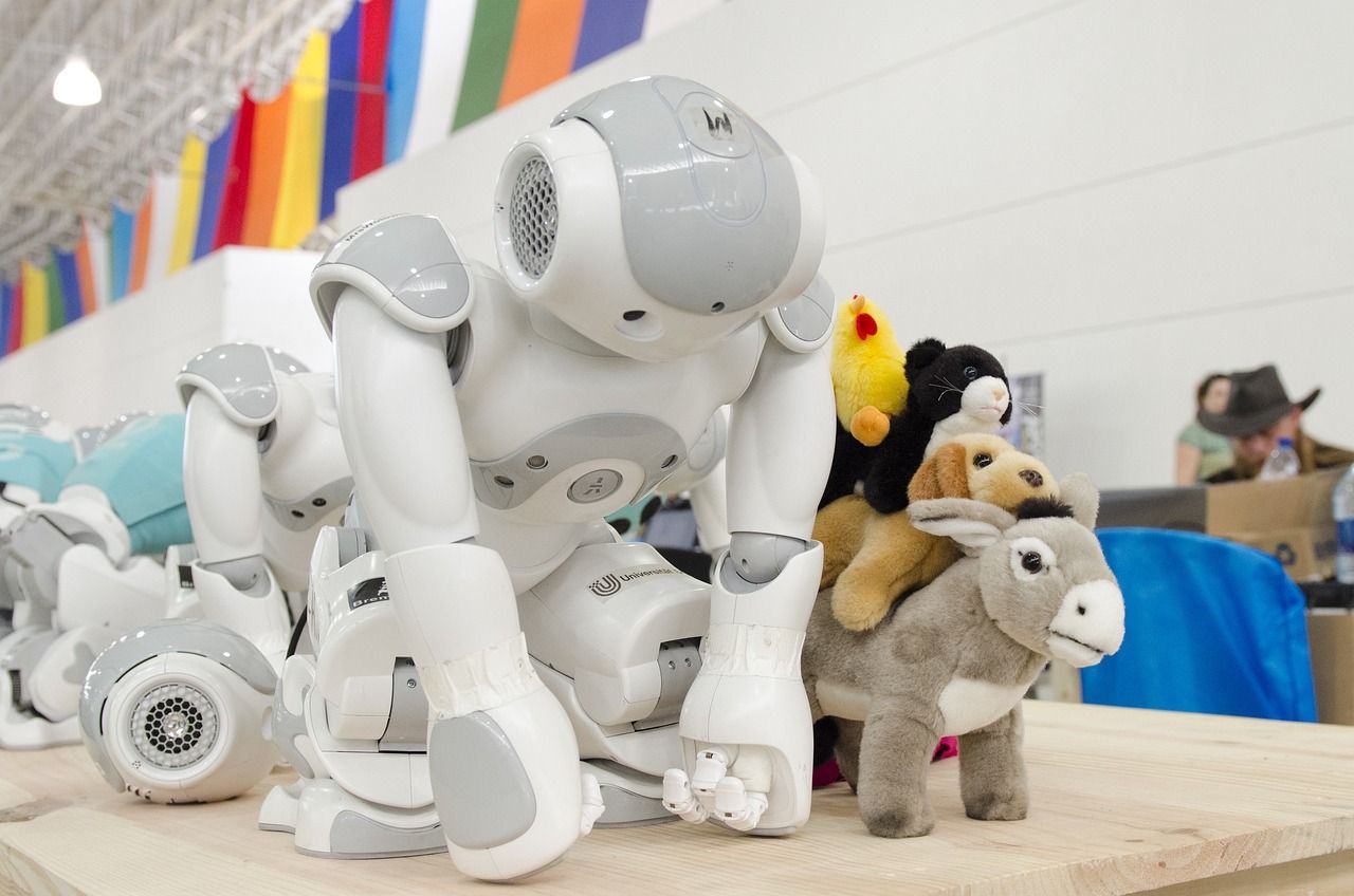 Humanoide Roboter im RoboCup-Wettbewerb