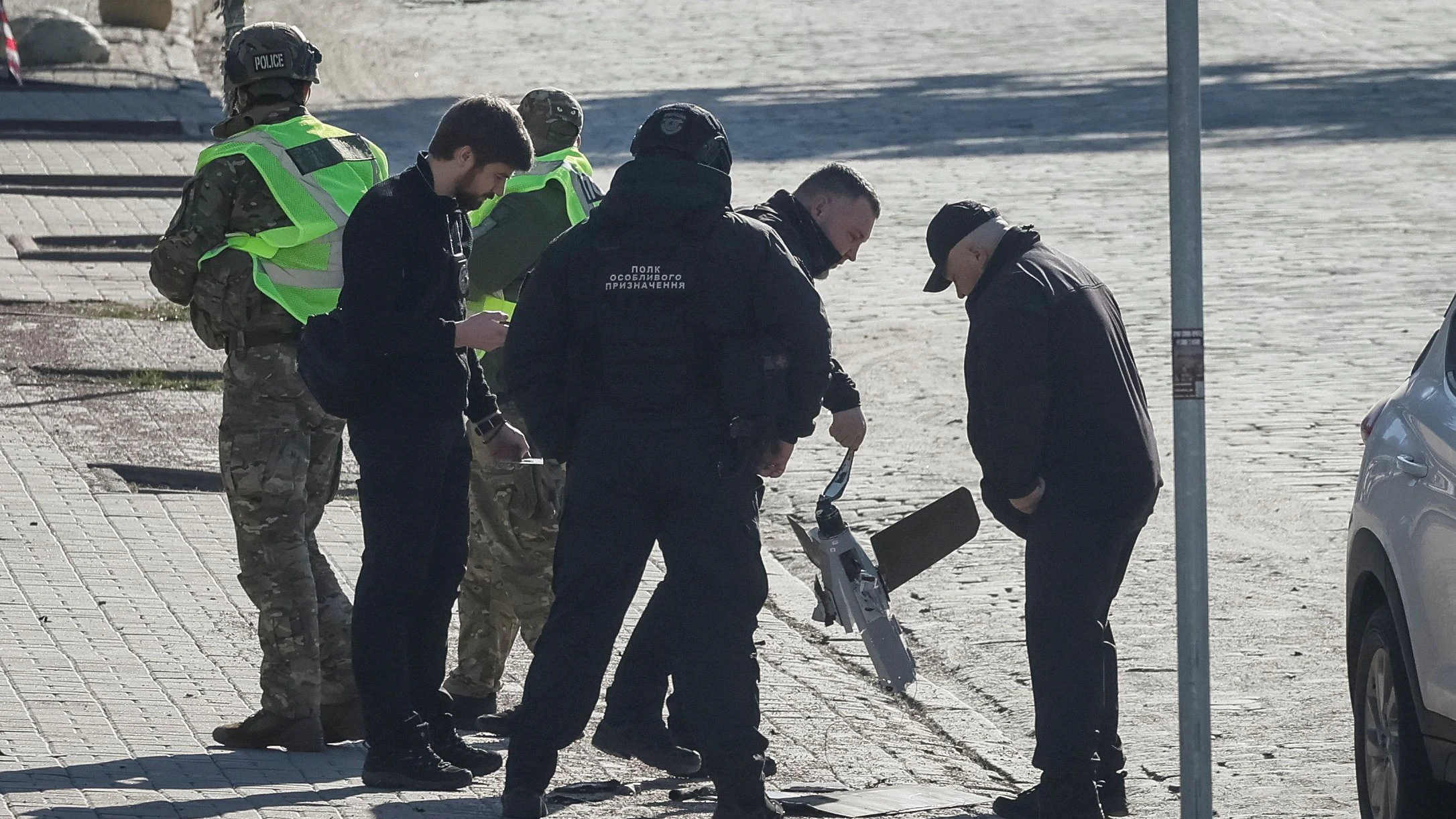 Die ukrainische Polizei steht im Großeinsatz. (Archivbild)