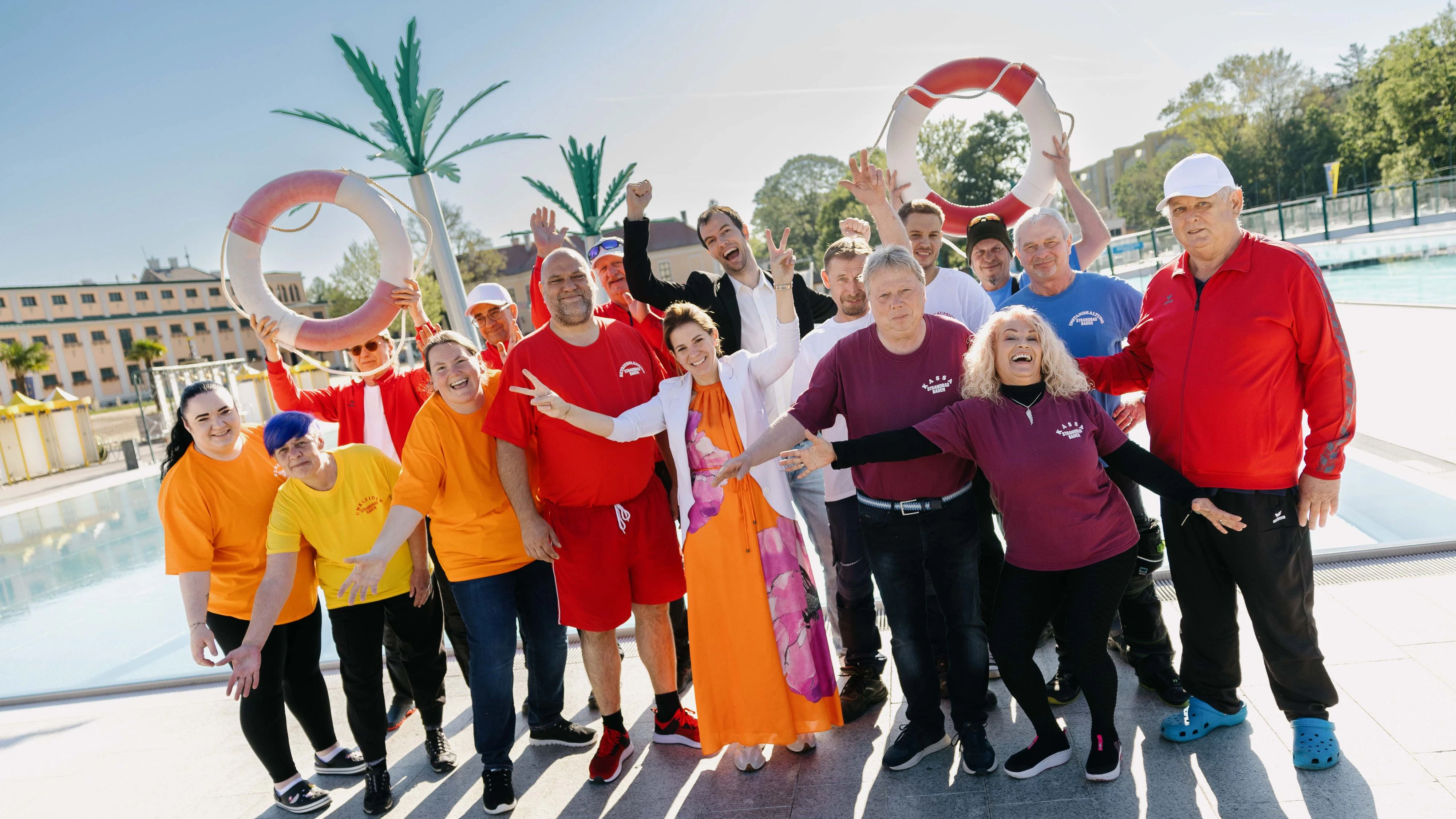 100 Jahre Strandbad Baden: Die Vorfreude ist bereits groß.