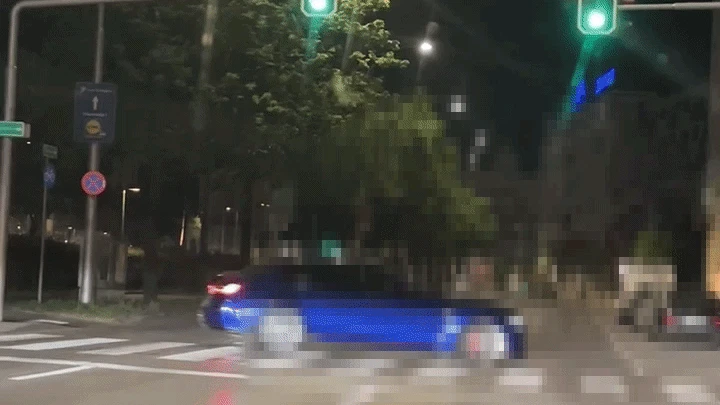 BMW-Lenker blockiert Wiener Gürtel und macht Donuts