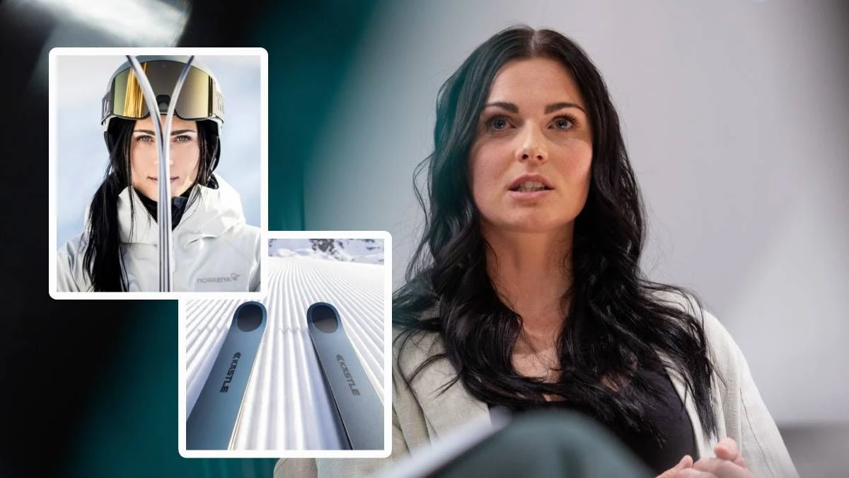 Anna Veith bringt ihre eigenen Ski auf den Markt. 