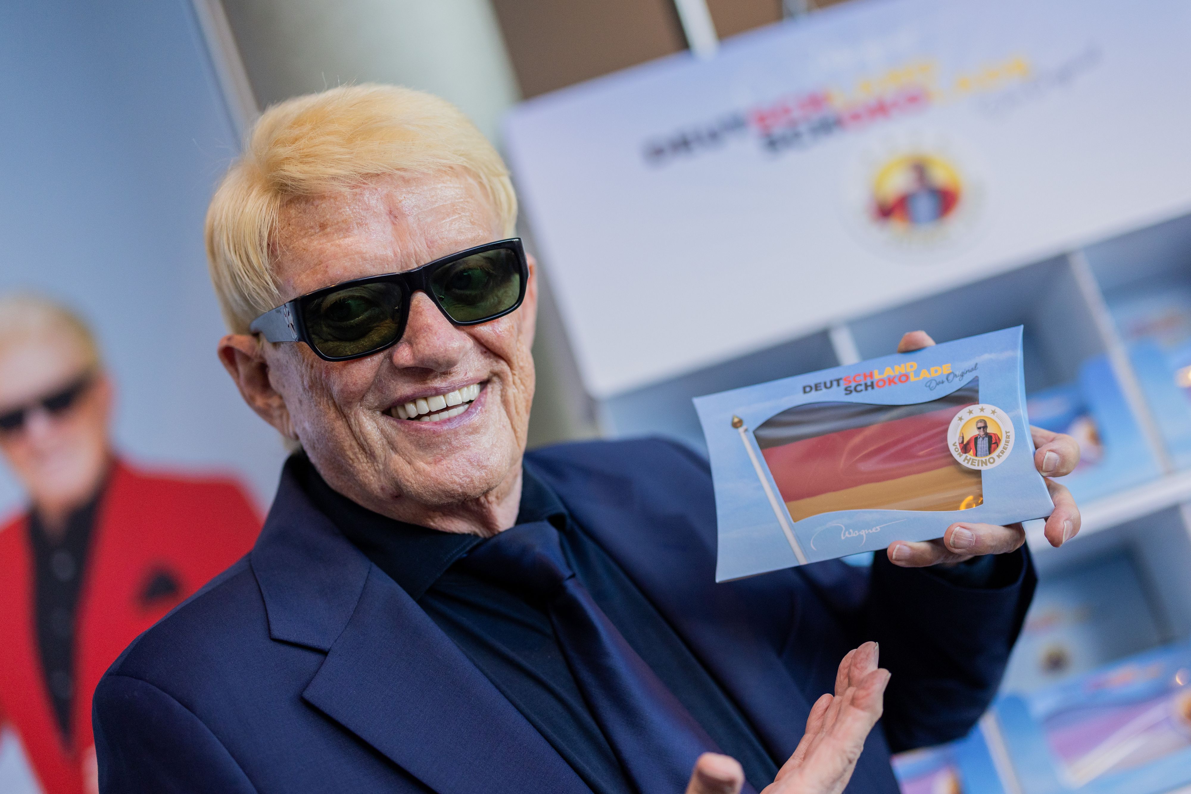 Heino bei der Präsentation seiner 