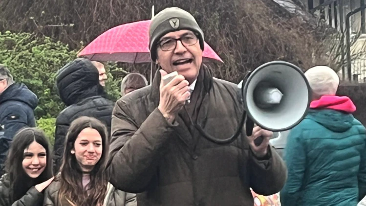 Protest gegen die Maßnahmen