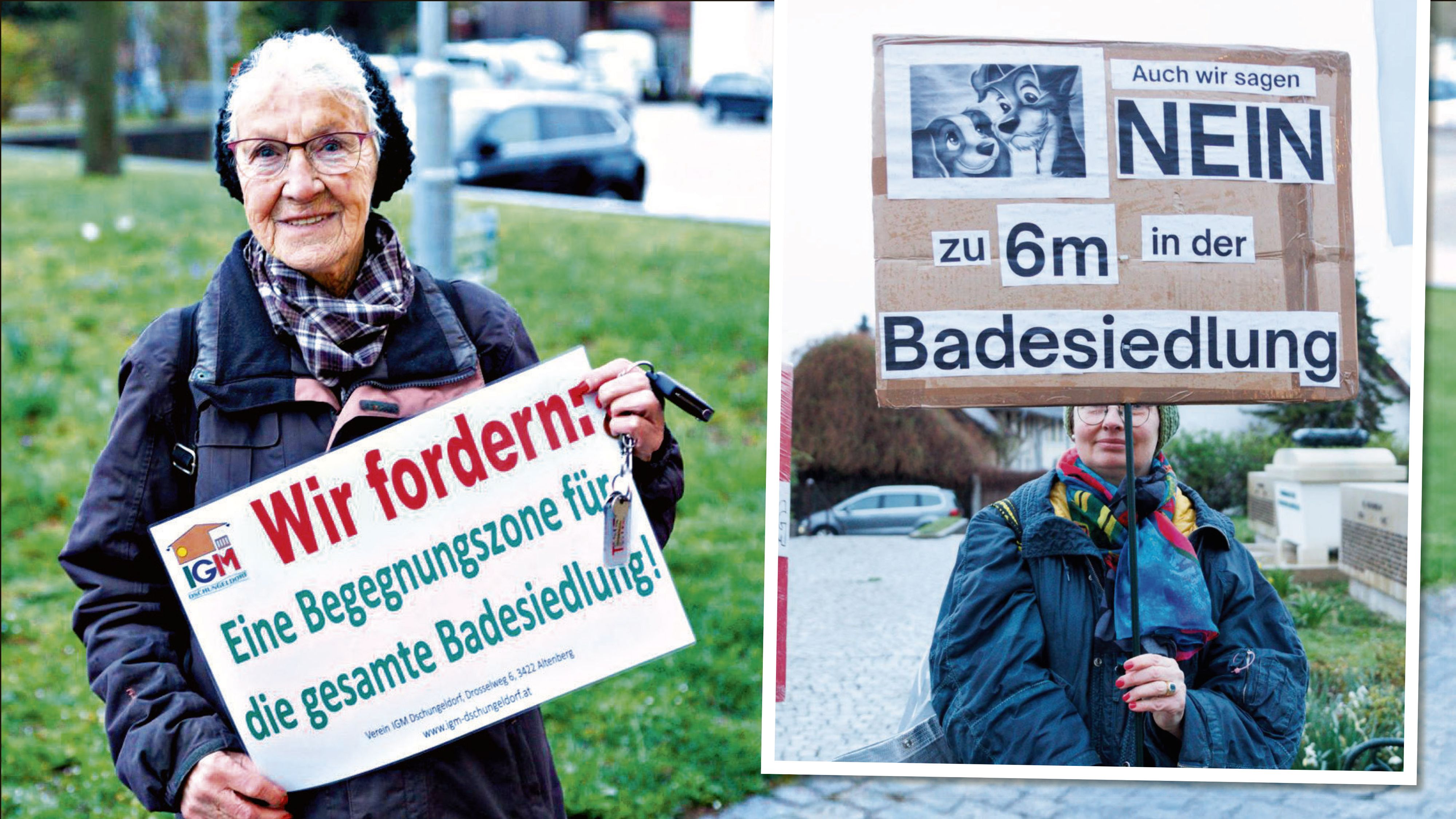 Protest gegen Pläne – Bewohner kündigen weiteren Widerstand an