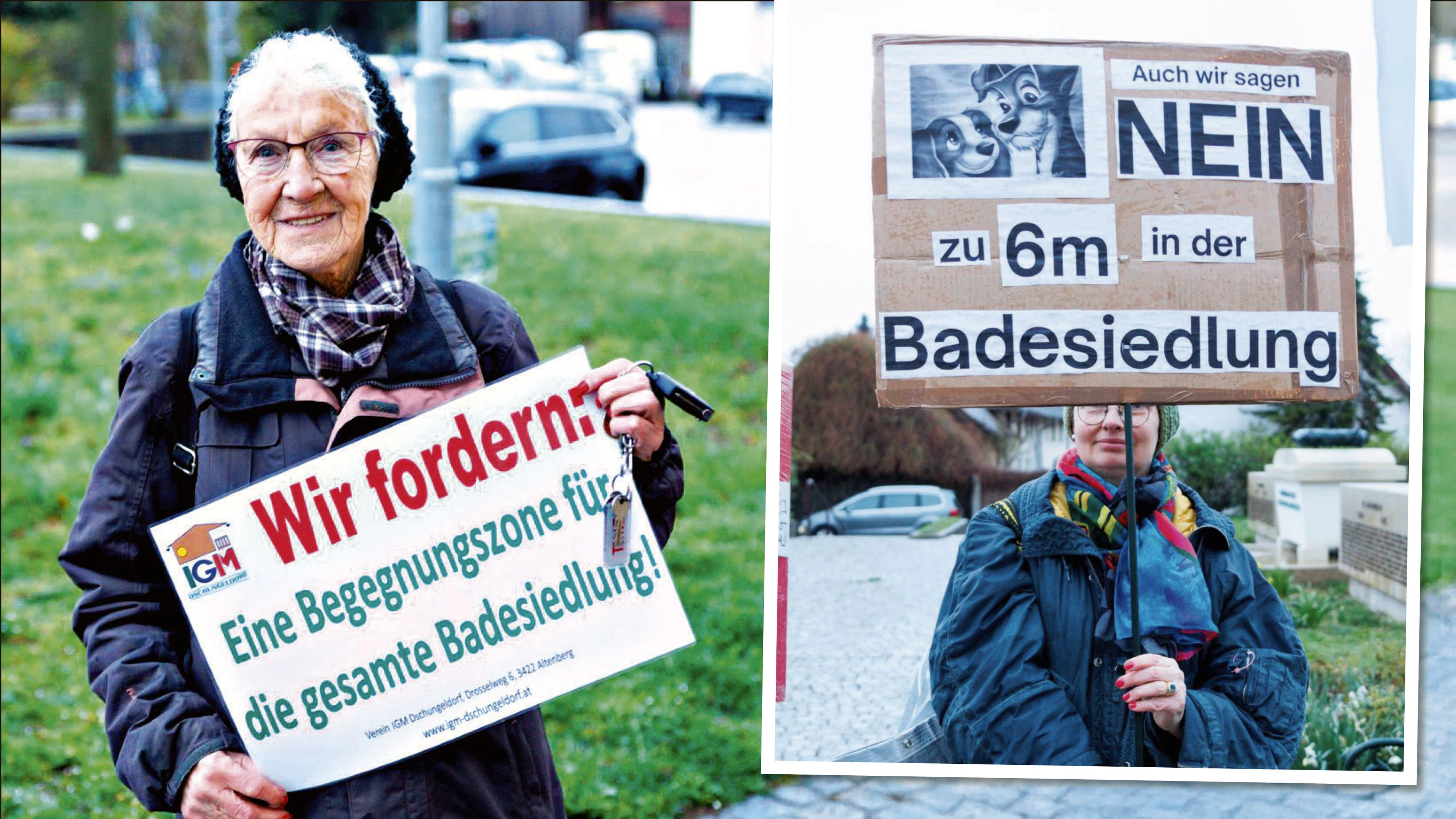 Protest gegen Pläne – Bewohner kündigen weiteren Widerstand an
