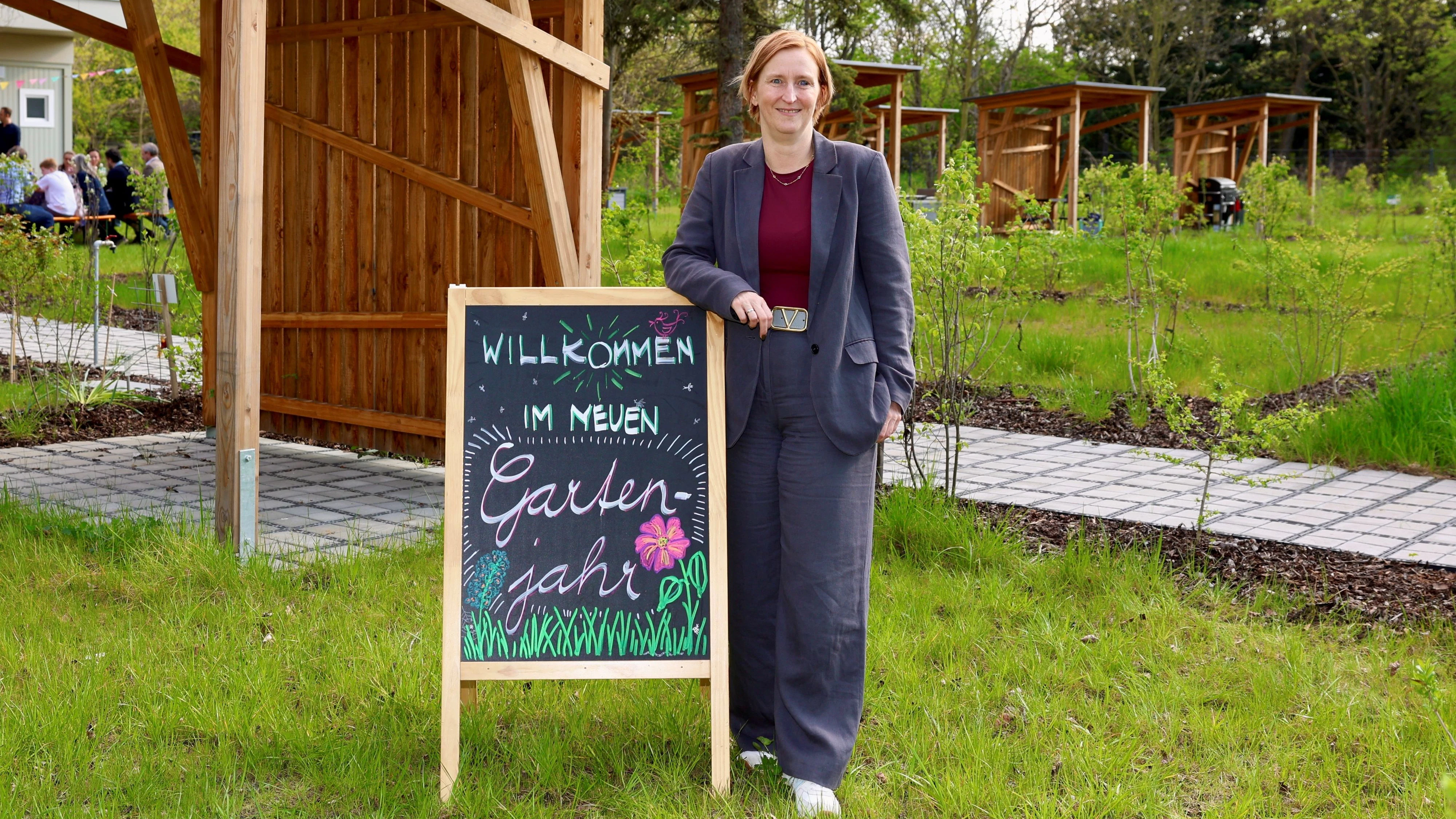 Stadträtin Elke Hanel Torsch (SP): Start ins neue Gartenjahr.