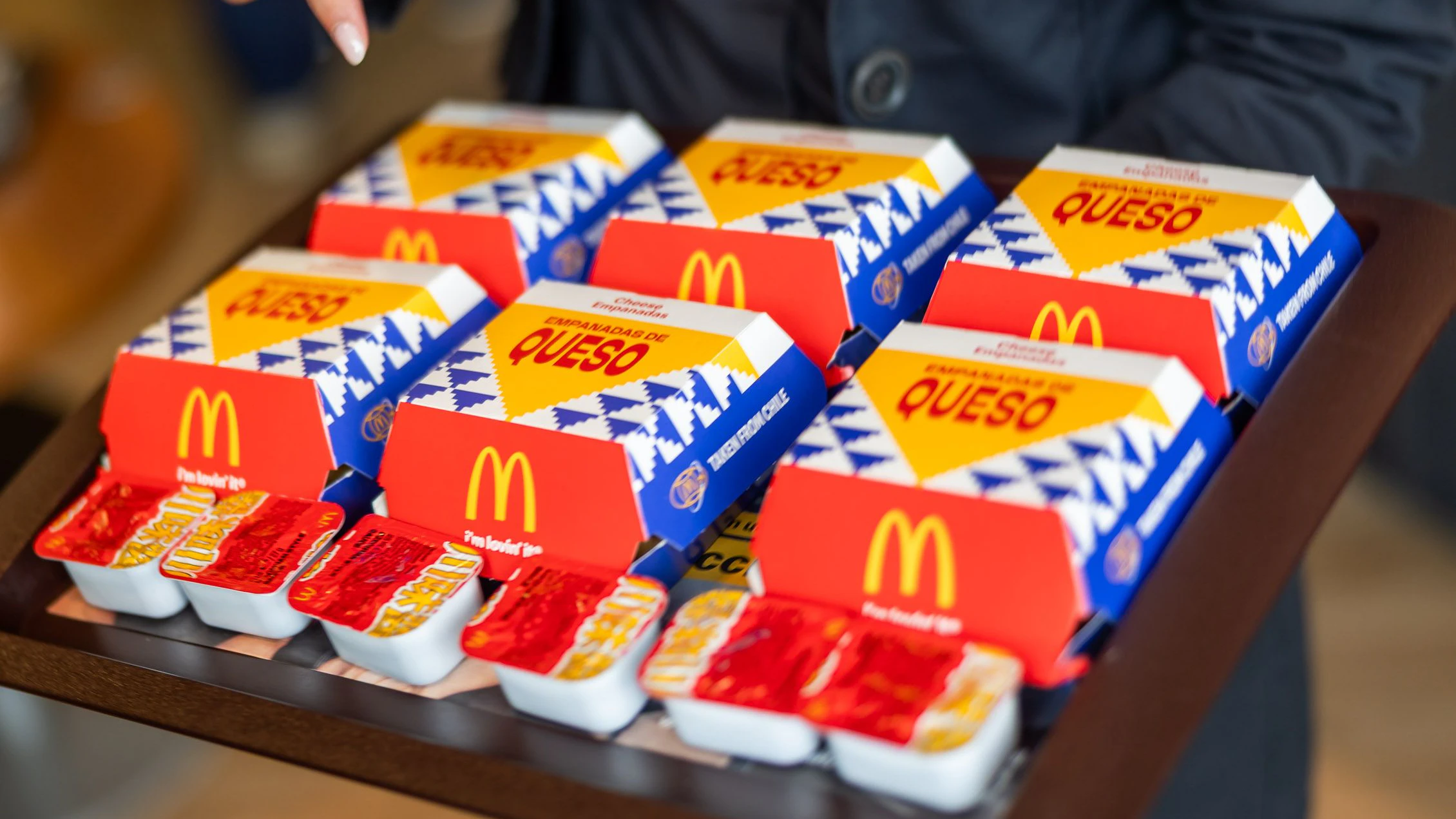 "Mission: World Menu" – fünf Spezialitäten (hier die Cheese Empanadas) aus vier Ländern