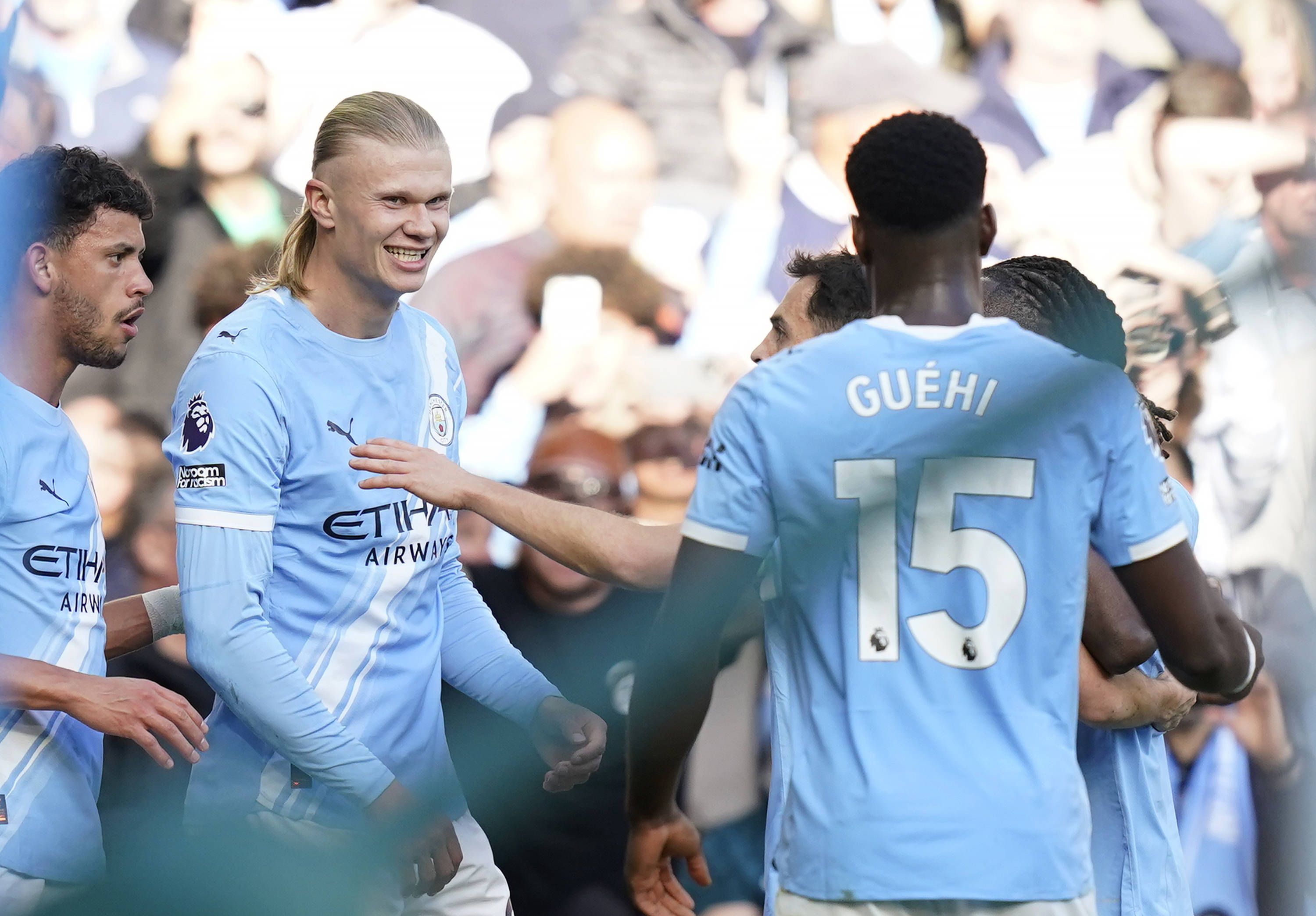 Erling Haaland schoss City gegen Arsenal zum SIeg.