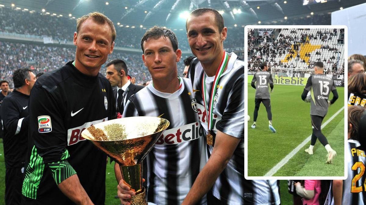 Juventus Turin ehrte Alexander Manninger. 