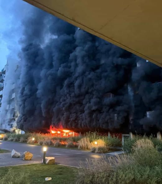 Die Feuerwehr konnte den Brand löschen.