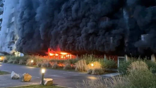 Die Feuerwehr konnte den Brand löschen.