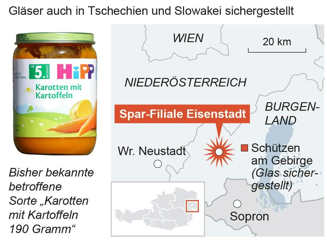 Rattengift in HiPP-Gläsern