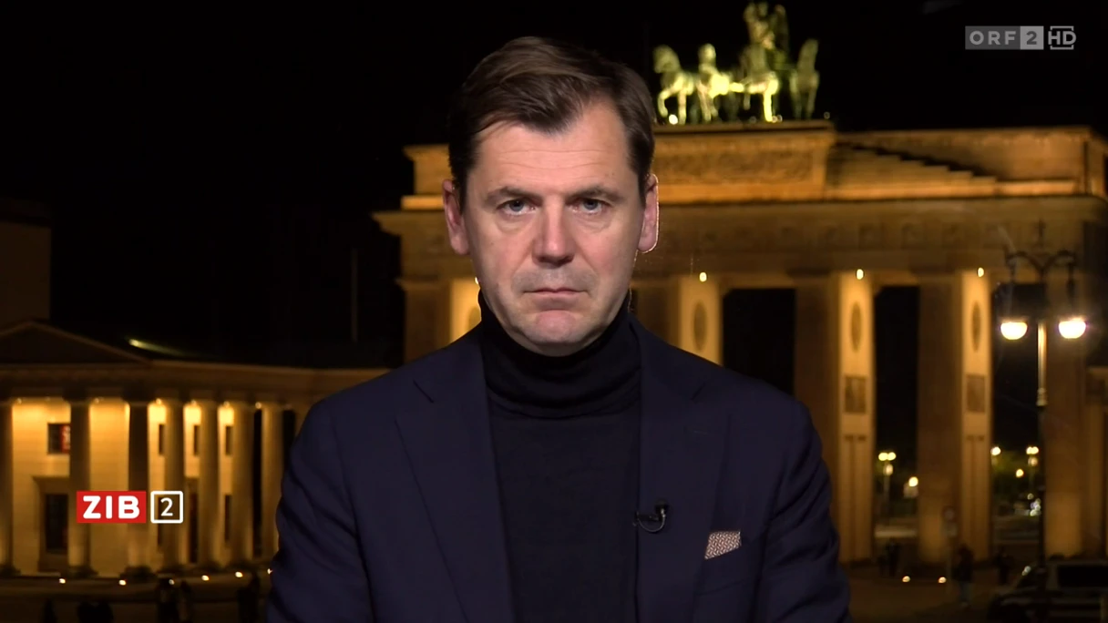 "zenith"-Chefredakteur Daniel Gerlach war am Montagabend (20. April 2026) Gast in der ORF-Sendung "ZIB2". 