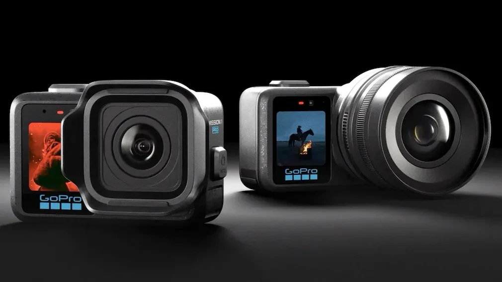 Die neuen GoPro-Kameras: Mission 1 Pro (l, baugleich zur Mission 1), die Mission 1 Pro ILS
