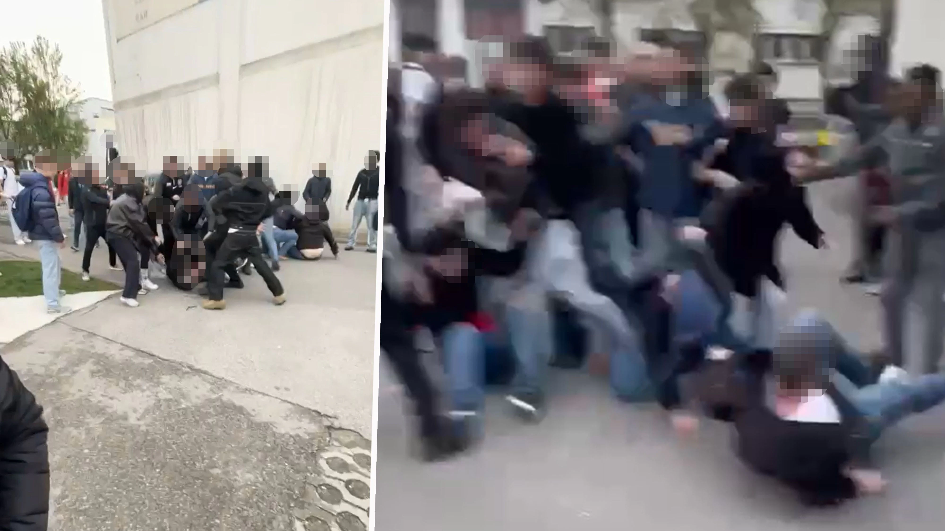 Video! Wüste Schlägerei nach Nachwuchs-Spiel in Wien