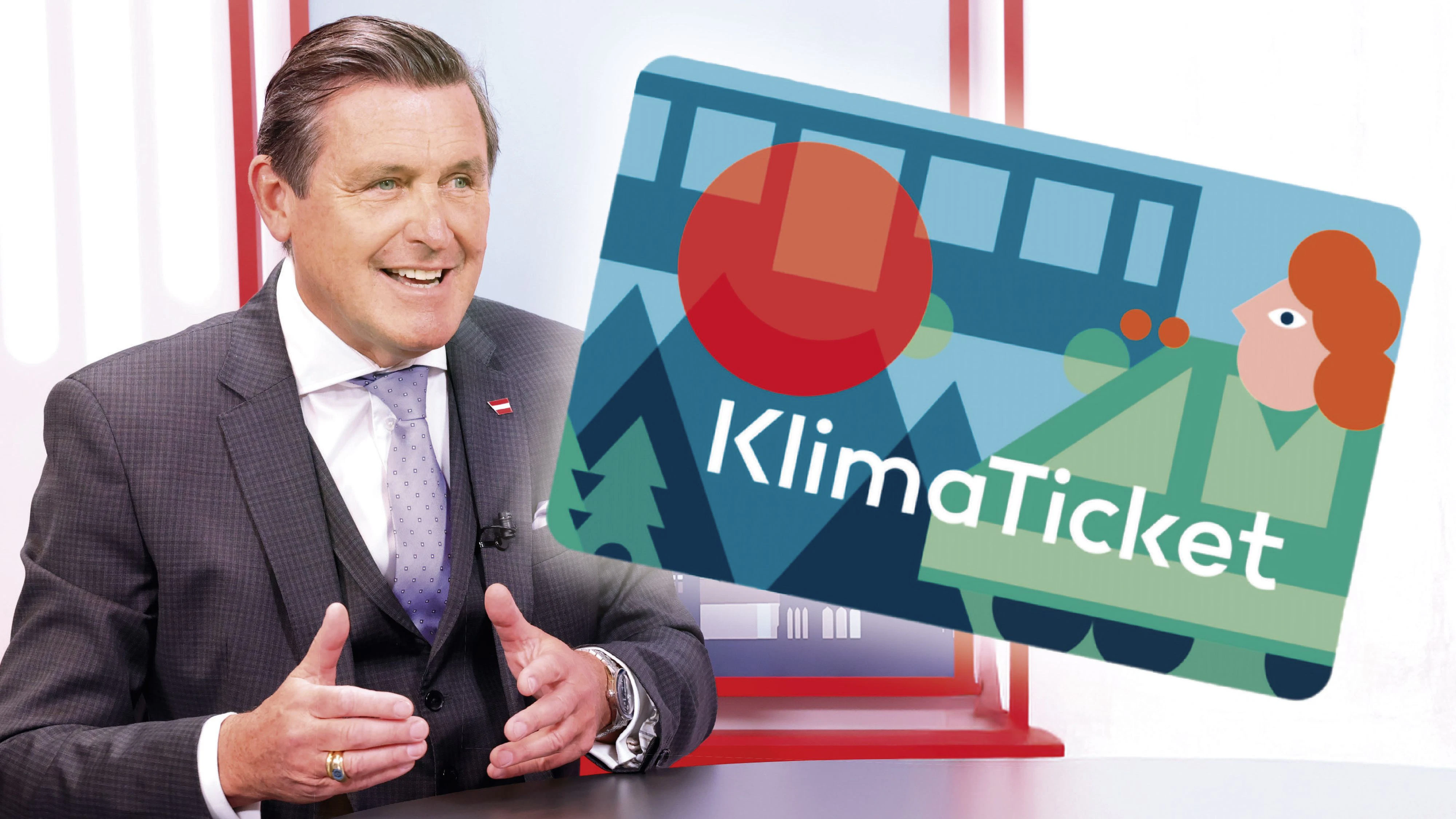 Mobilitätminister Peter Hanke startet im Mai und Juni "Kennenlern-Aktion" für das KlimaTicket.