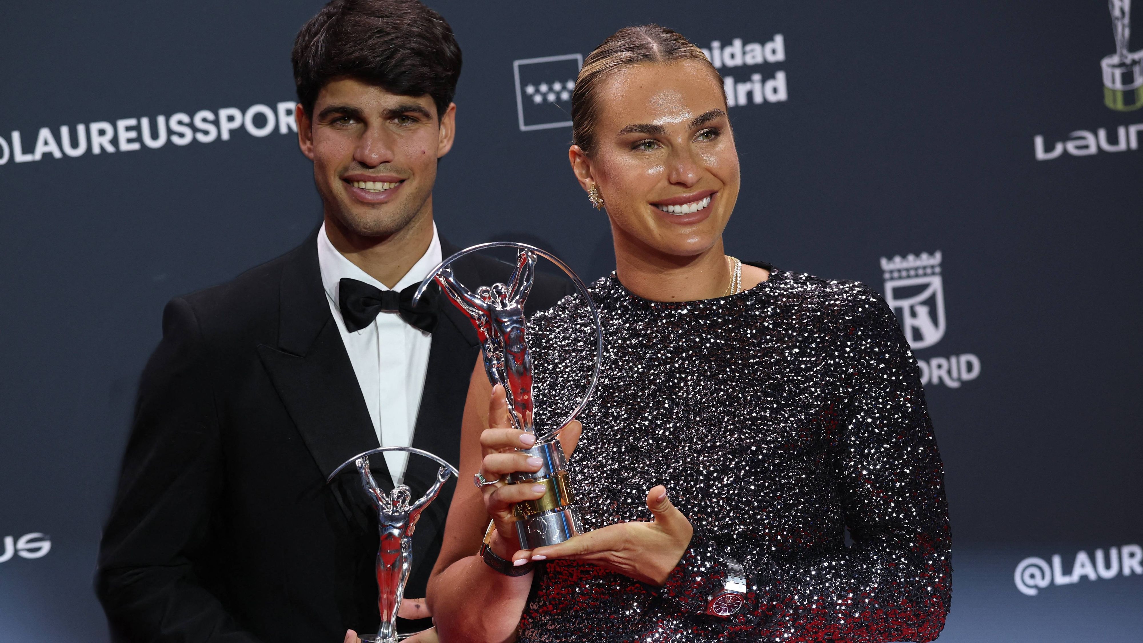 Carlos Alcaraz und Aryna Sabalenka
