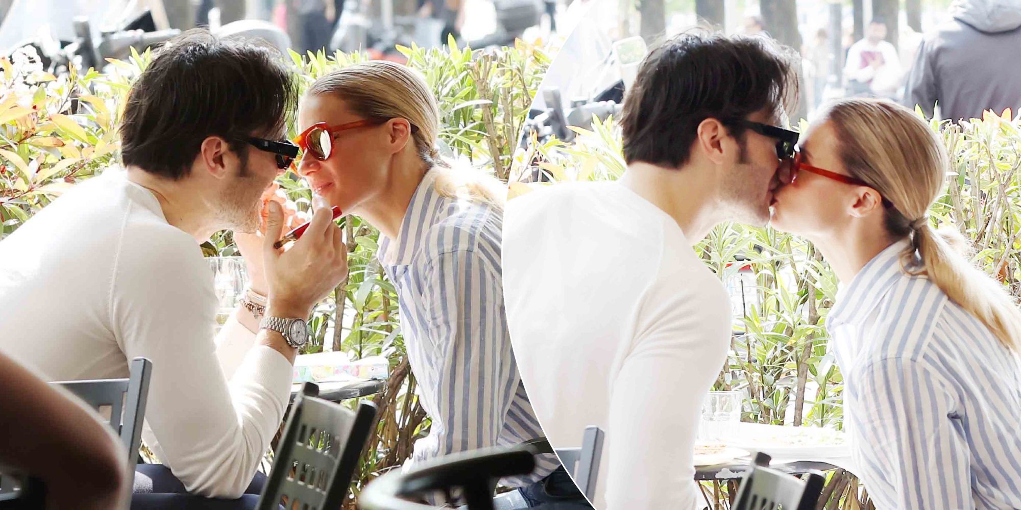 Michelle zeigt sich verliebt.