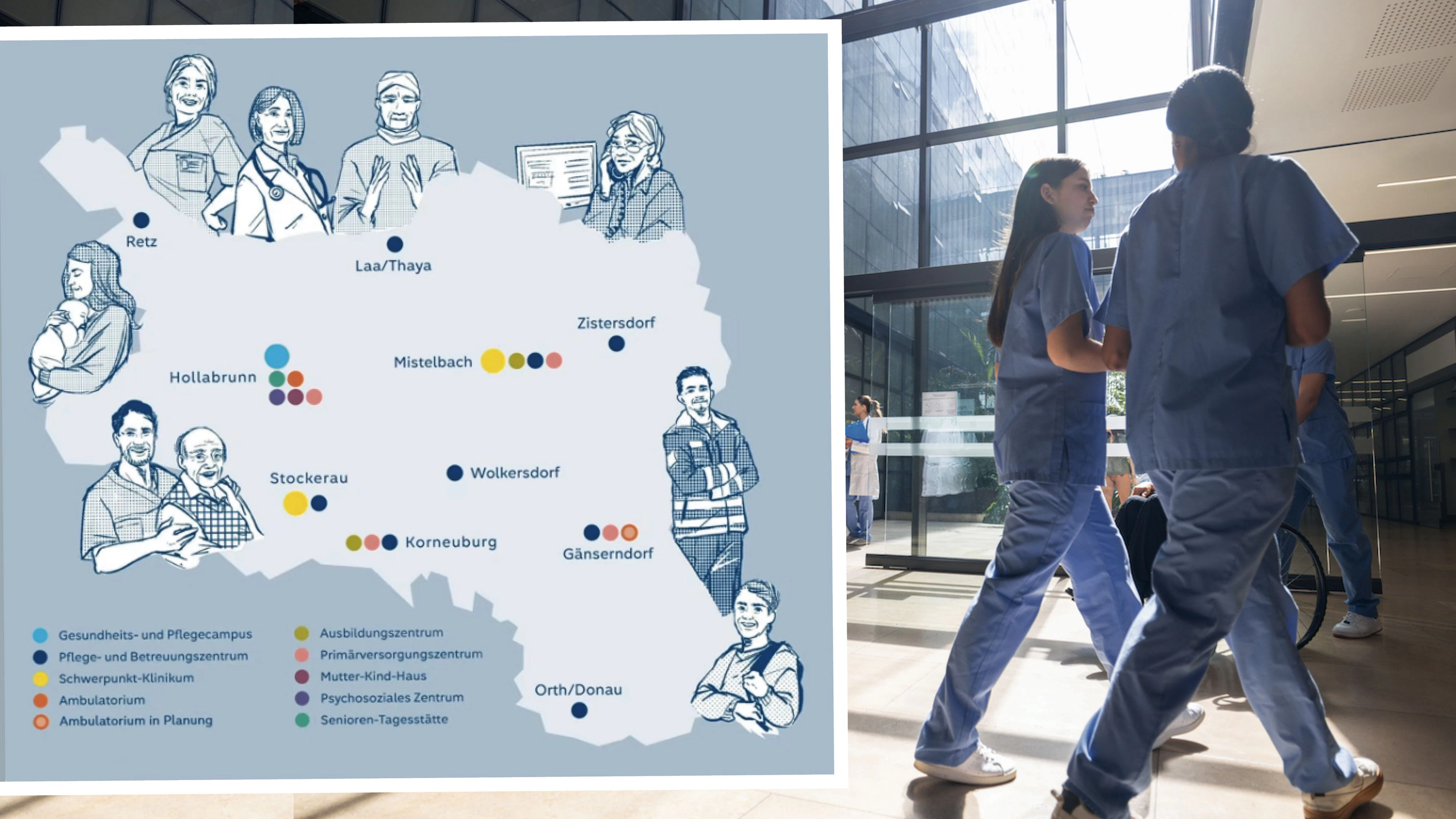 Neuer Gesundheitsplan für das Weinviertel