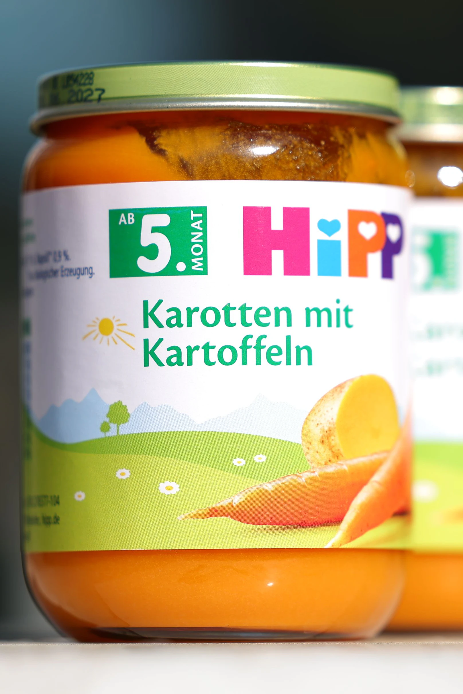 "Gemüsegläschen Karotte mit Kartoffel" von Hipp: In einem Glas, das in Eisenstadt verkauft worden war, fanden Ermittler Rattengift