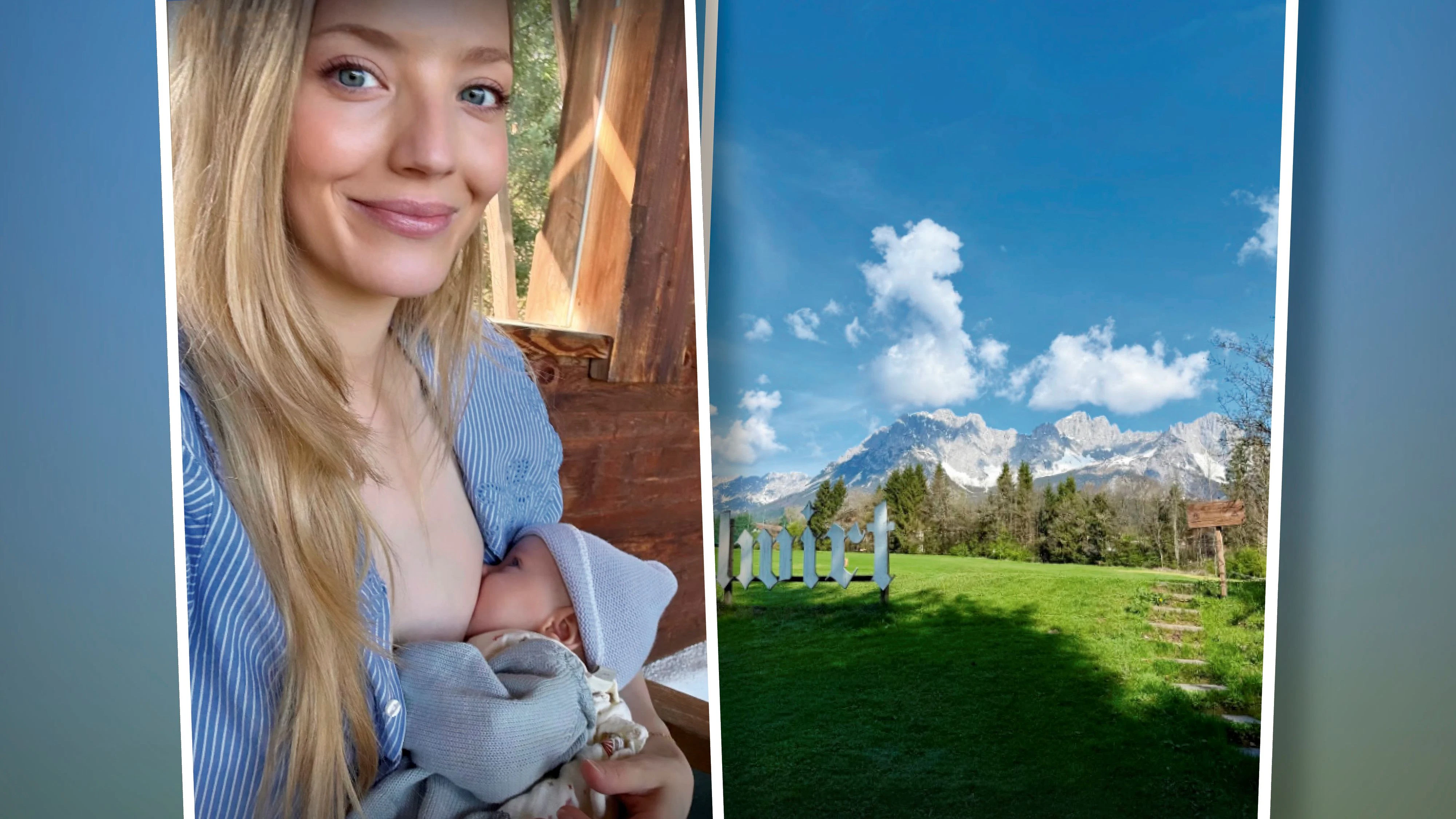 Chiara Pisati genießt die Familienauszeit in Tirol