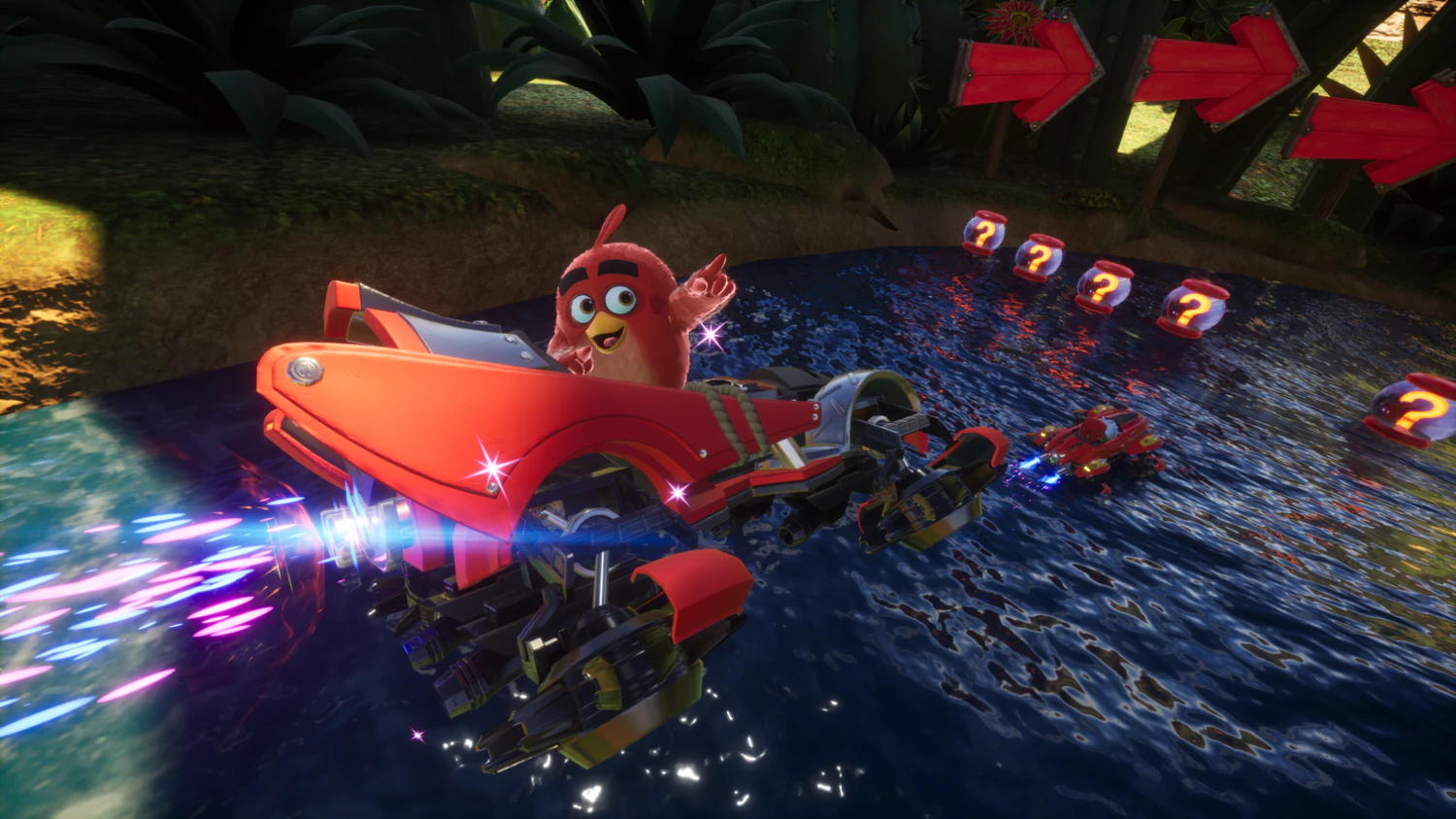 "Sonic Racing: CrossWorlds" verfügt ab sofort über kostenlose "Angry Birds"-Inhalte.
